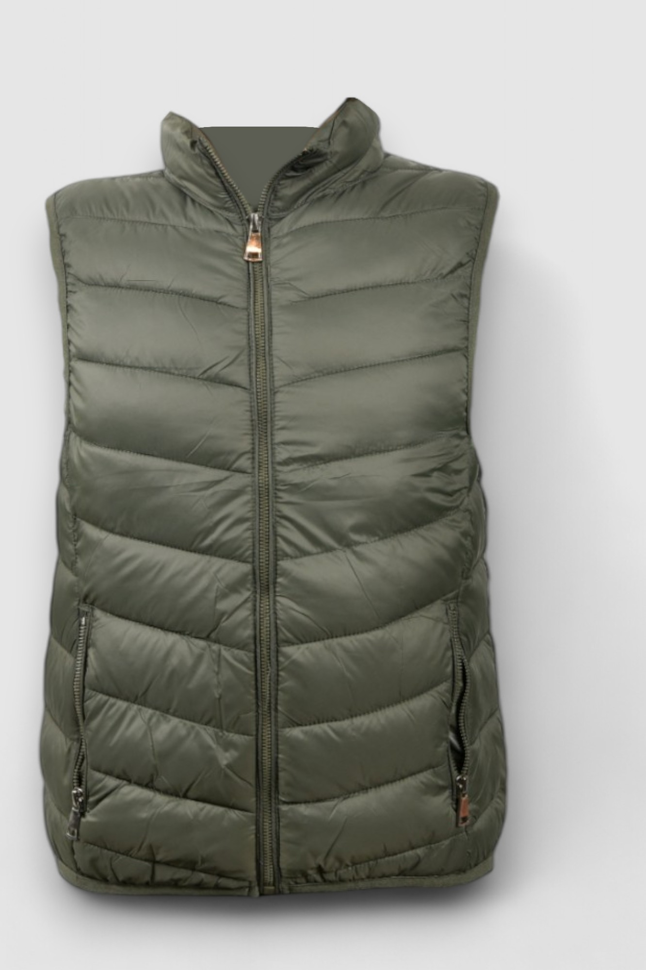 Ženski zeleni kratki prsluk Felicity