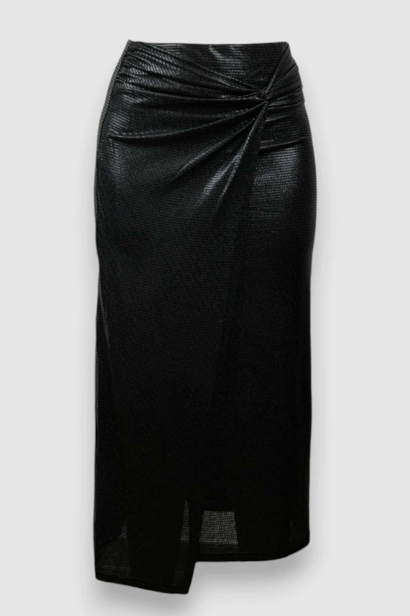 Ženska crna midi suknja Lucille