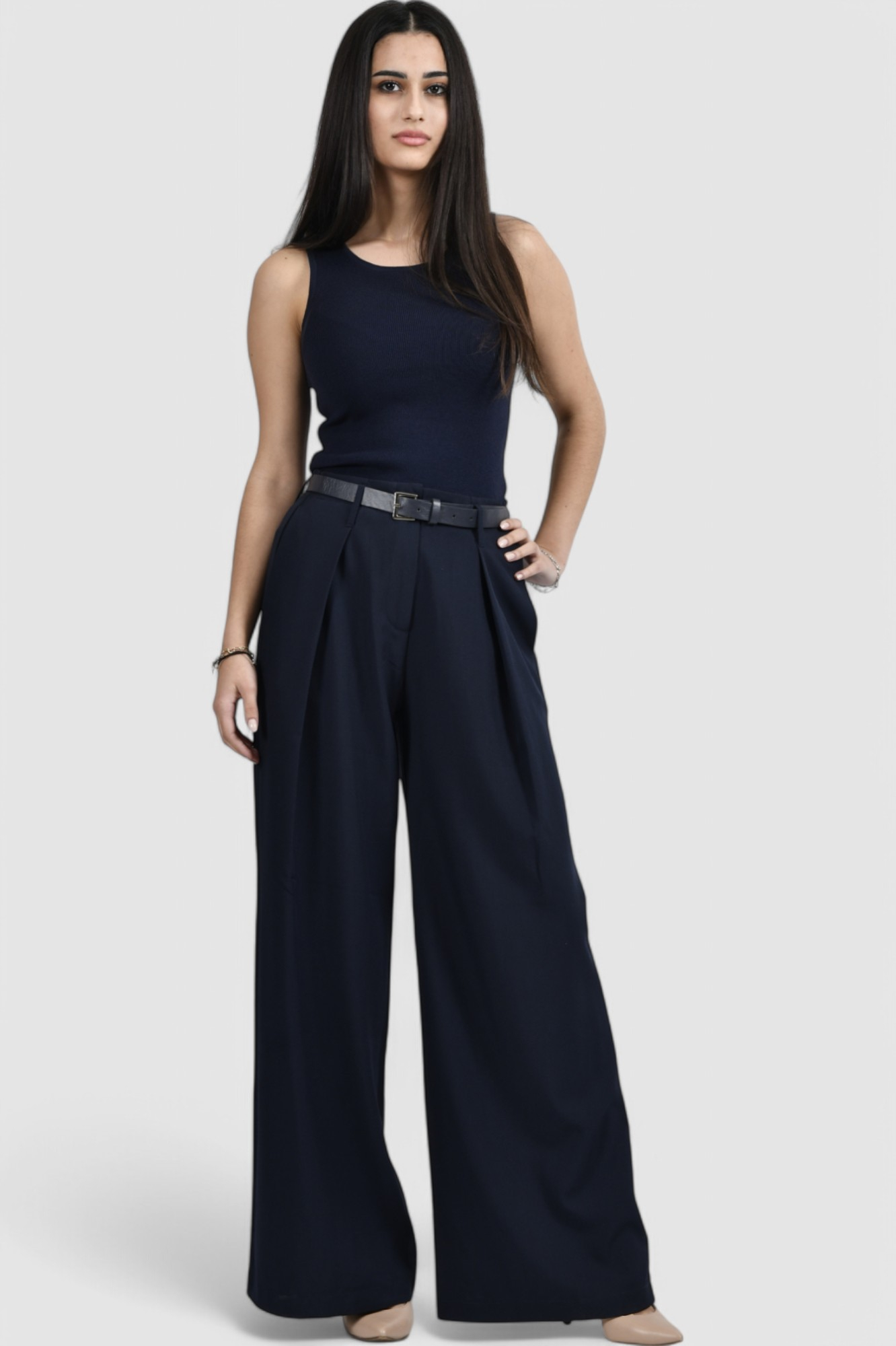 Ženski plavi top Lilya