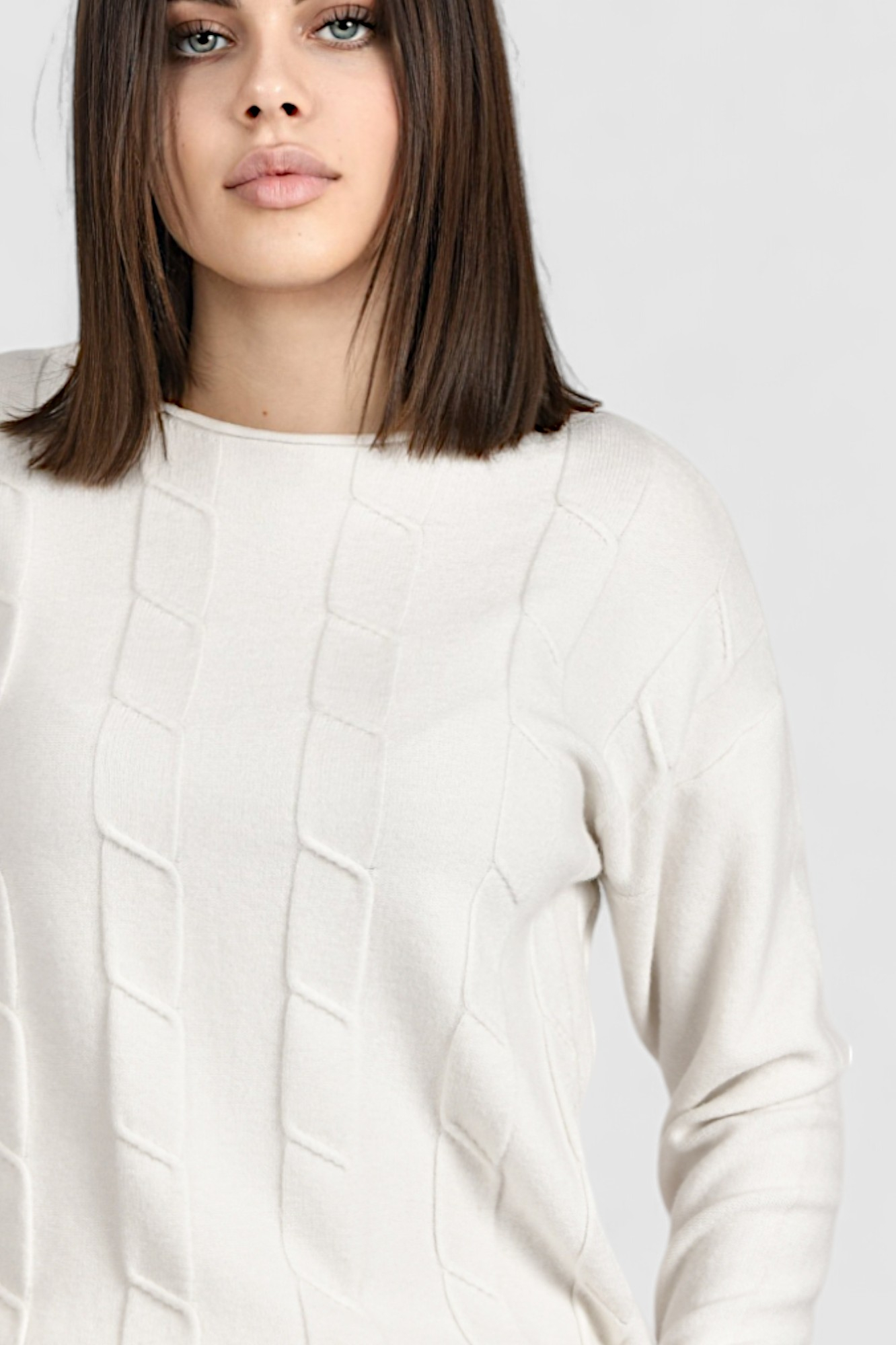 Ženski bijeli lagani džemper Erica