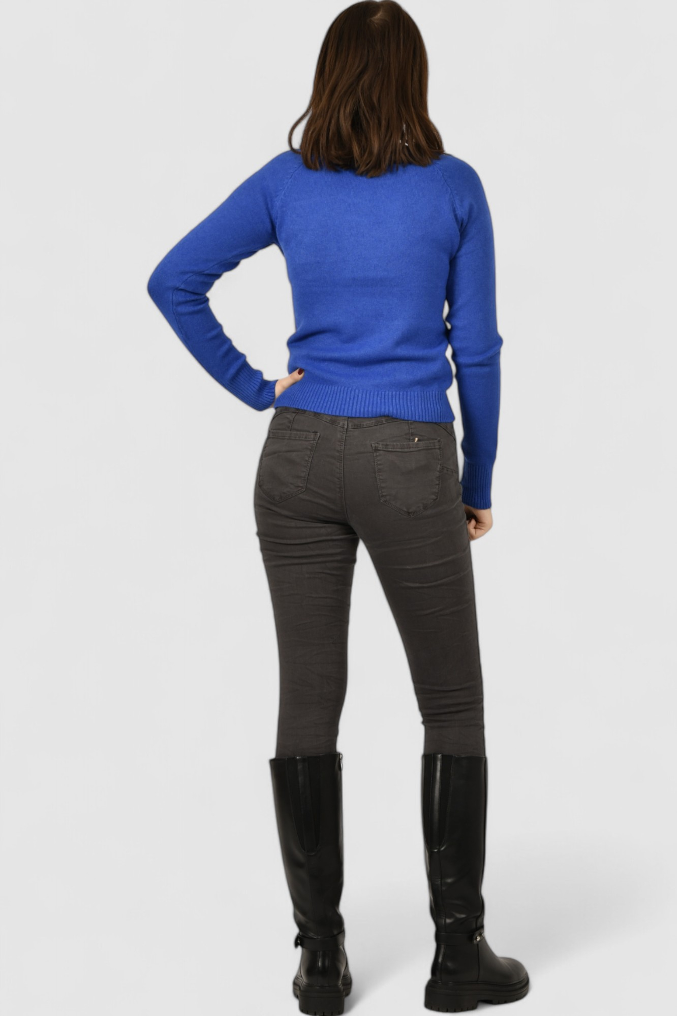 Ženski plavi lagani džemper Damaris