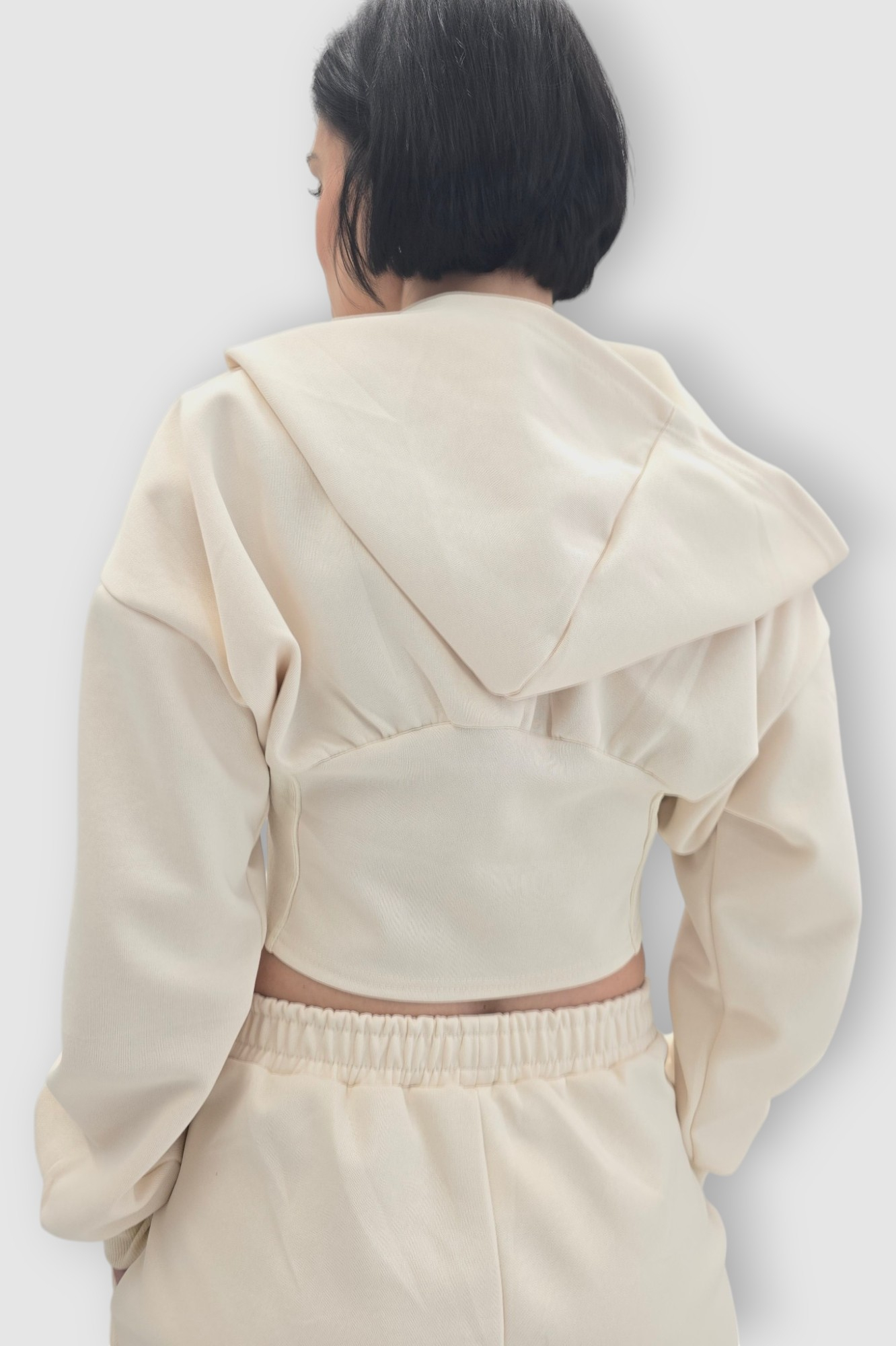 Ženska bež moderna pamučna trenirka Megan