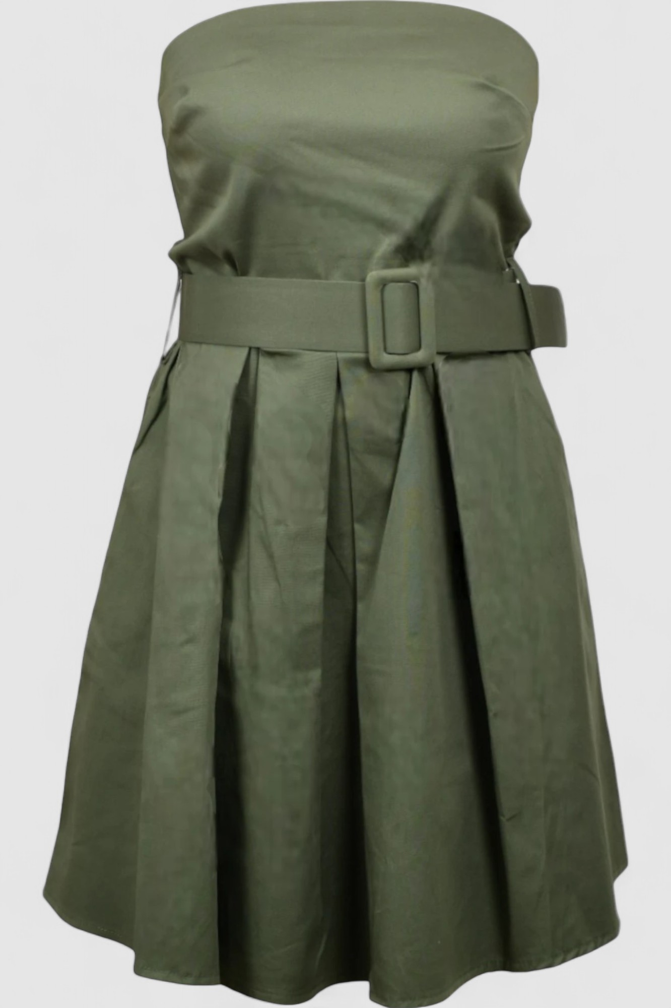 Ženska zelena koktel haljina Daniela Military