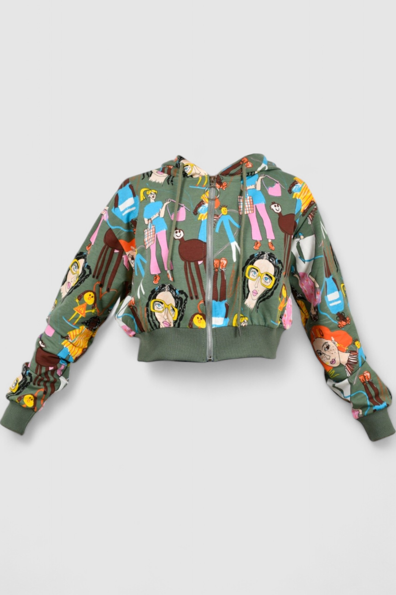 Ženski zeleni gornji dio trenirke Celine