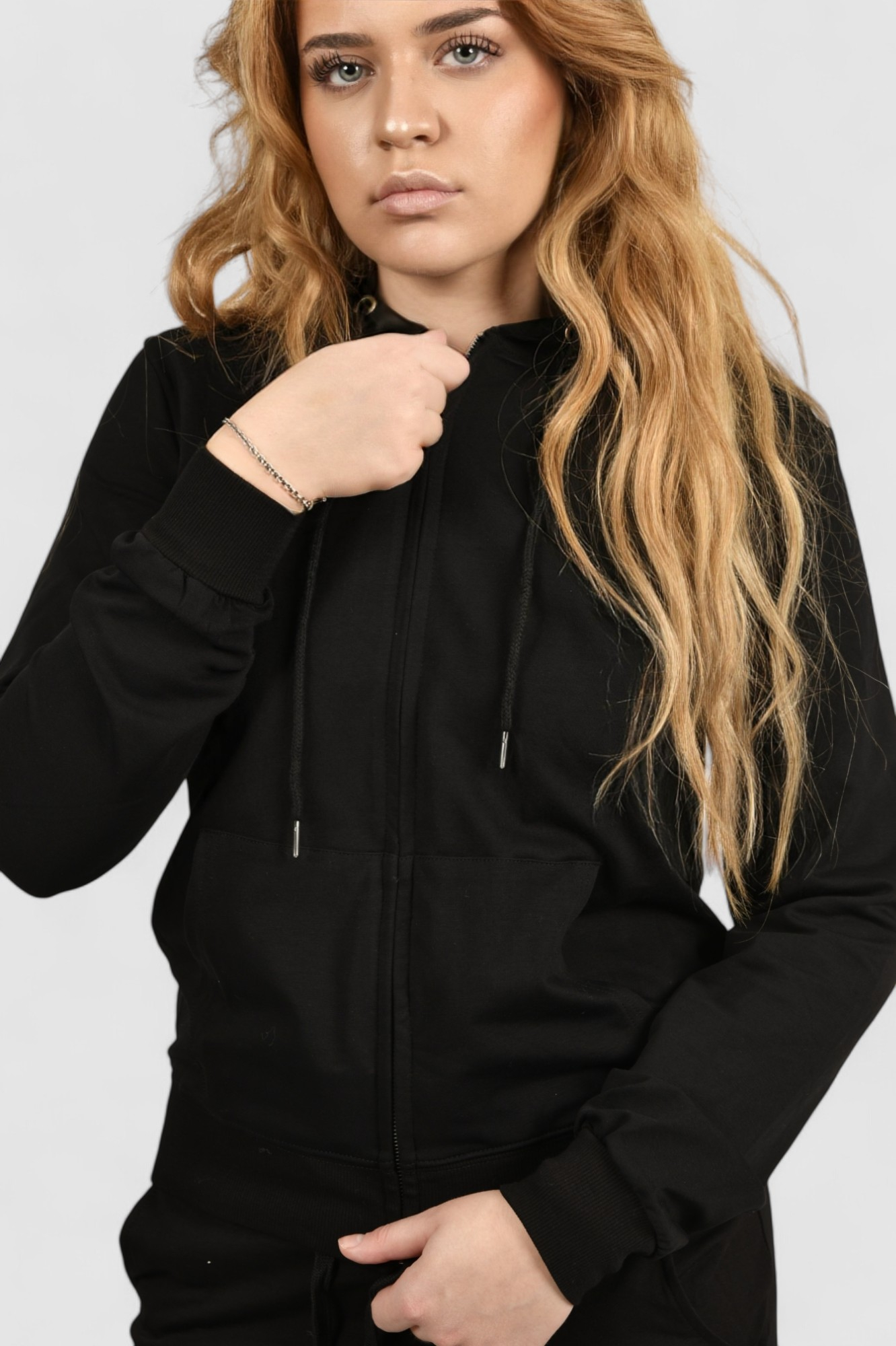 Ženski crni gornji dio trenirke Lagoon