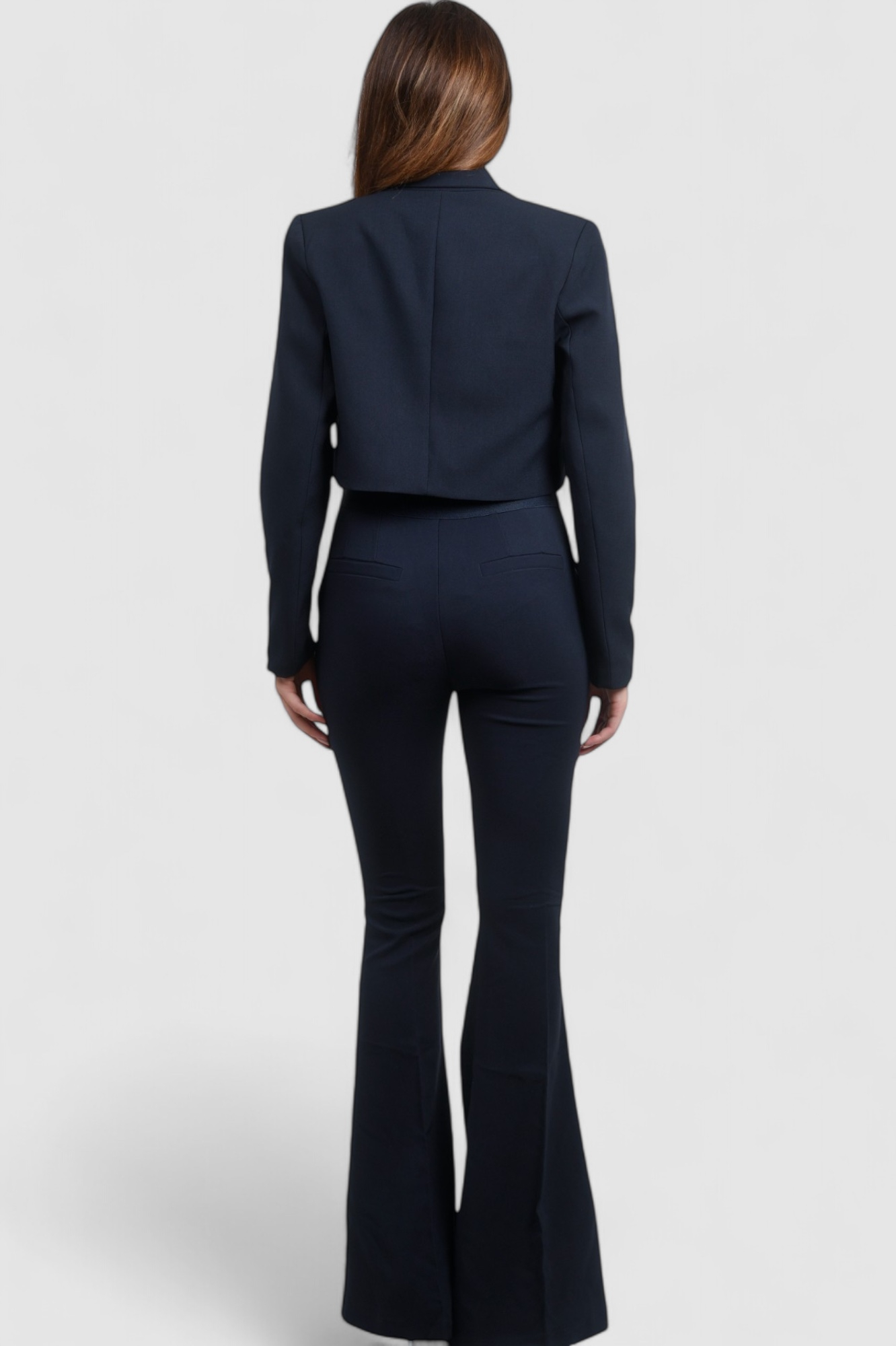 Ženske plave klasične hlače Harmoni