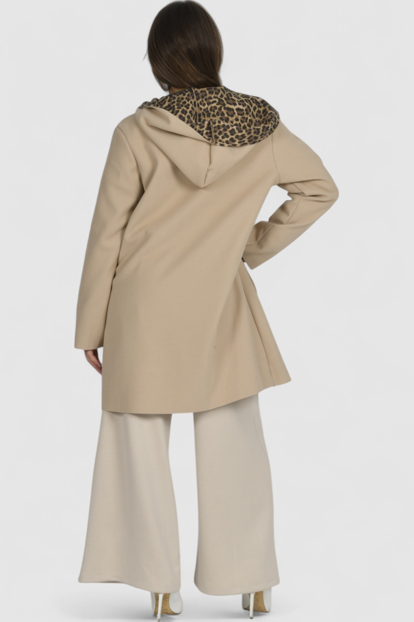 Ženski bež midi kaput Bluebell