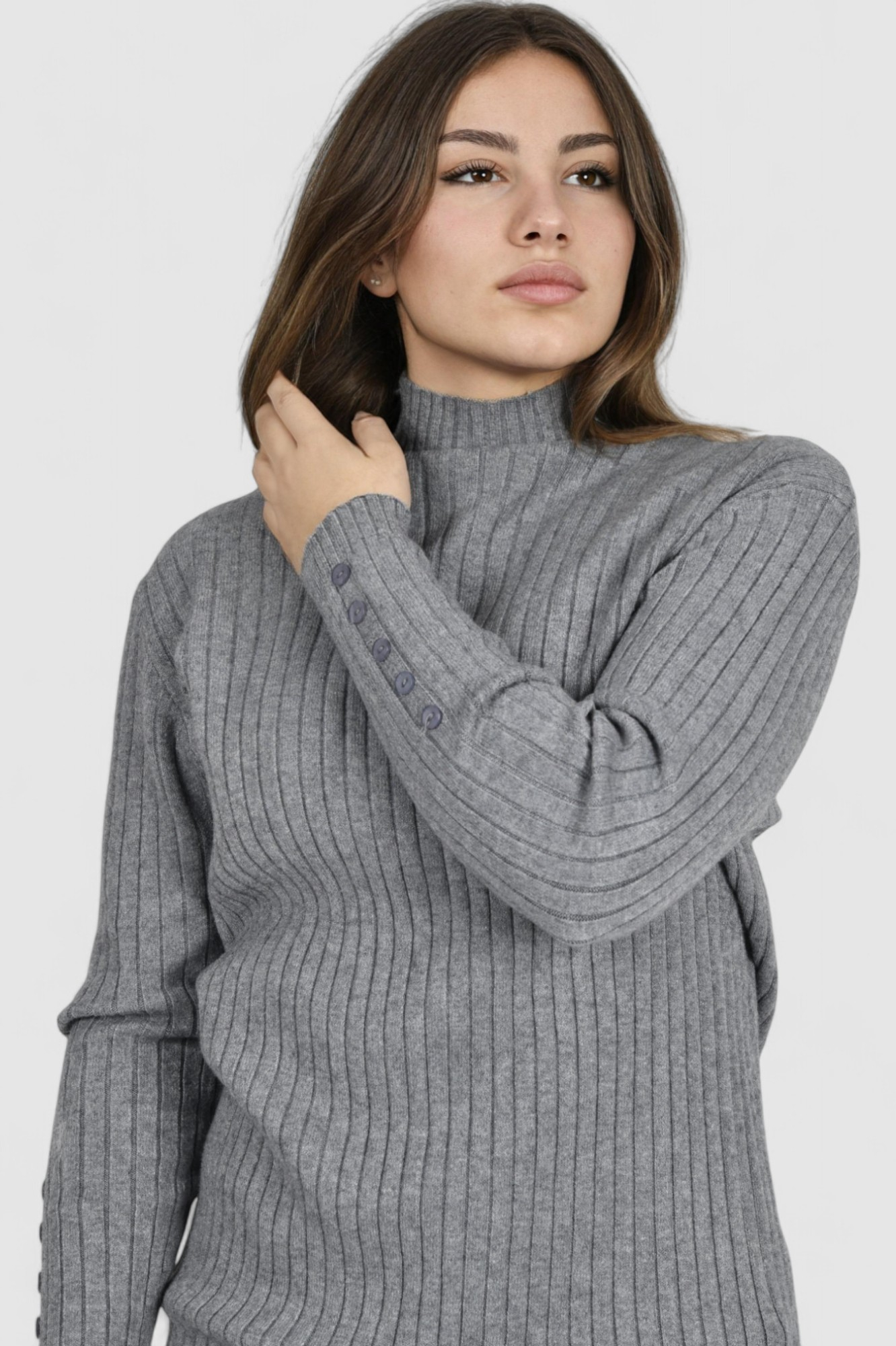 Ženska siva trenirka komplet Beatrix