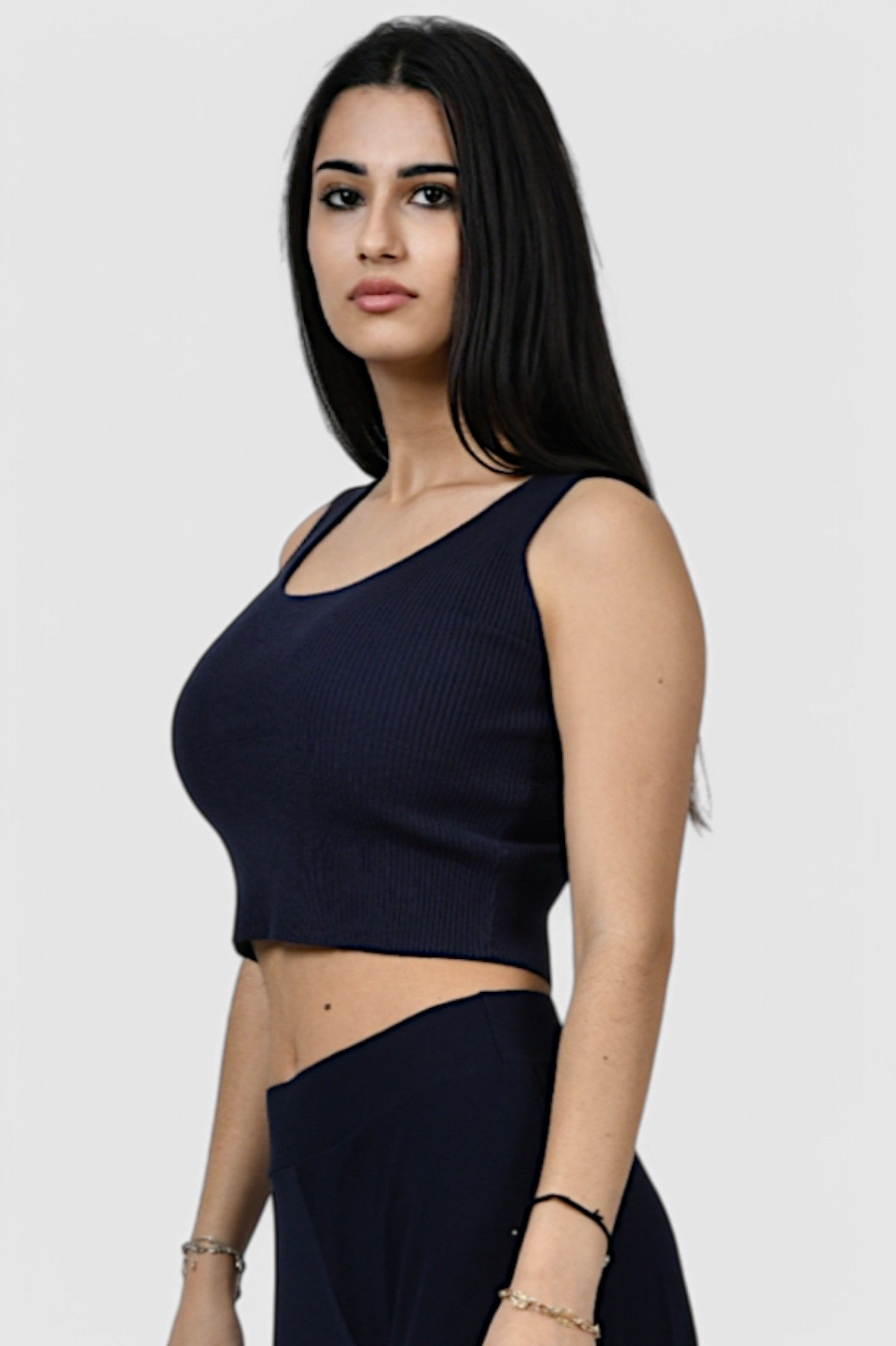 Ženski plavi top Calliope