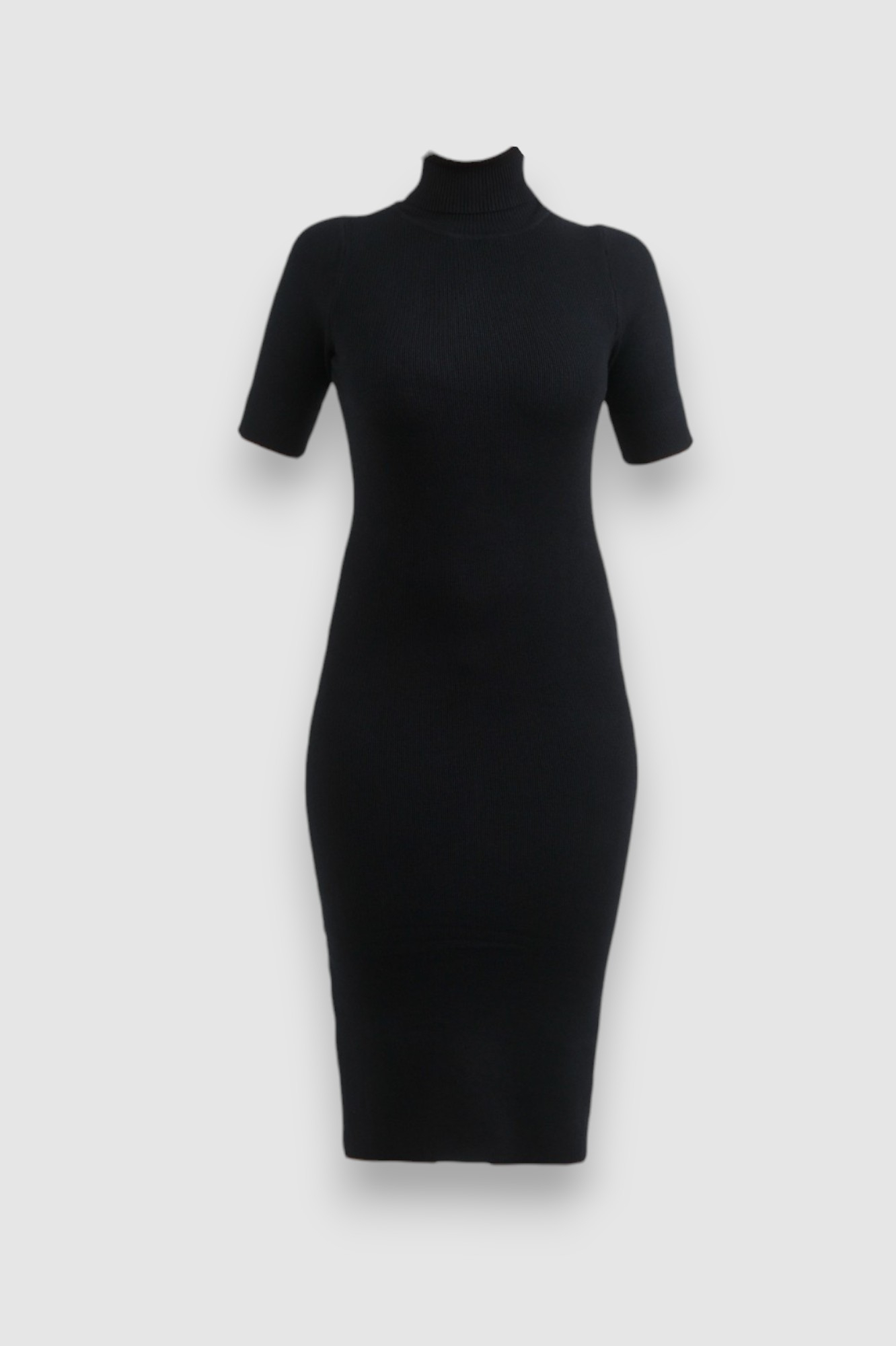 Ženska crna svakodnevna haljina Millie