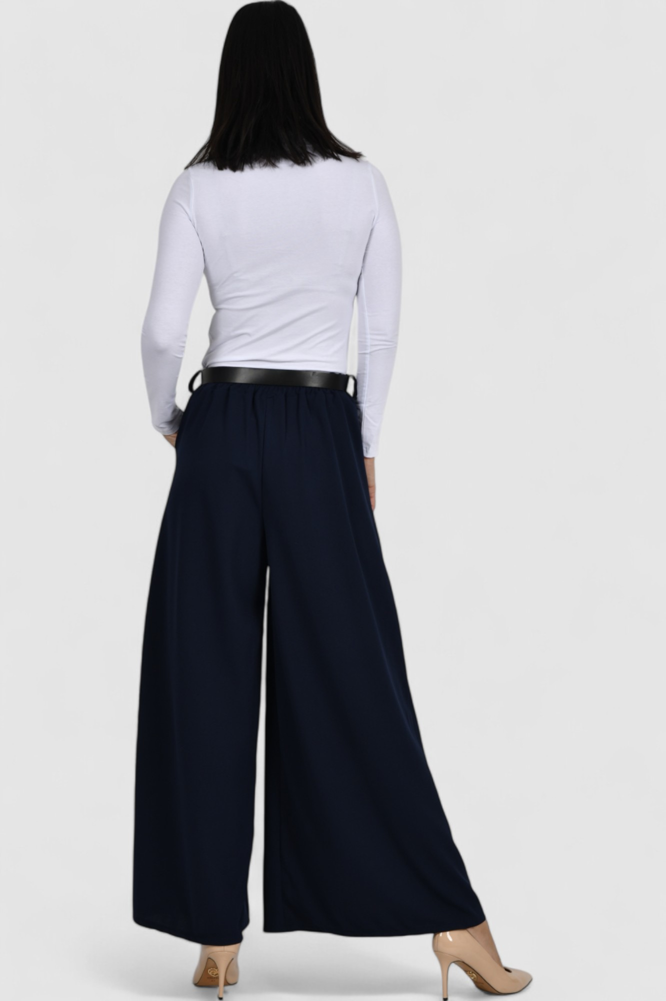 Ženske plave modne hlače Issa