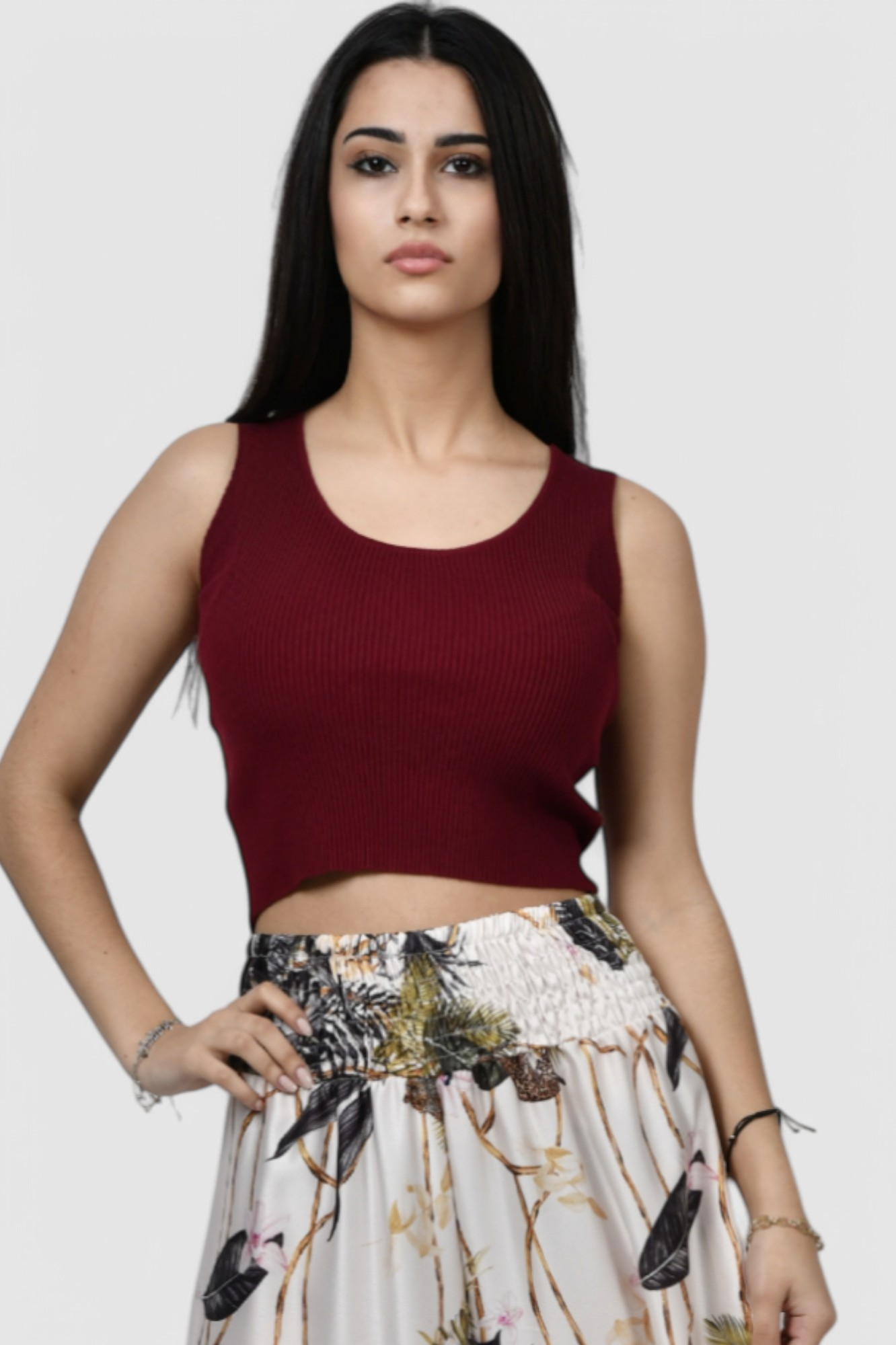 Ženski crveni top Calliope