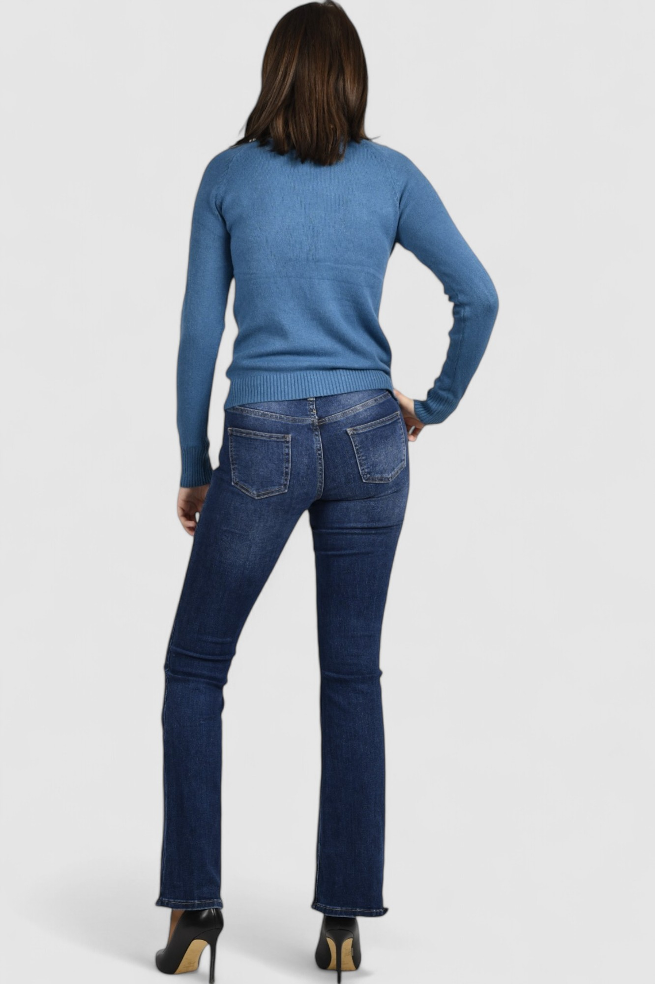 Ženski svijetlo plavi lagani džemper Damaris