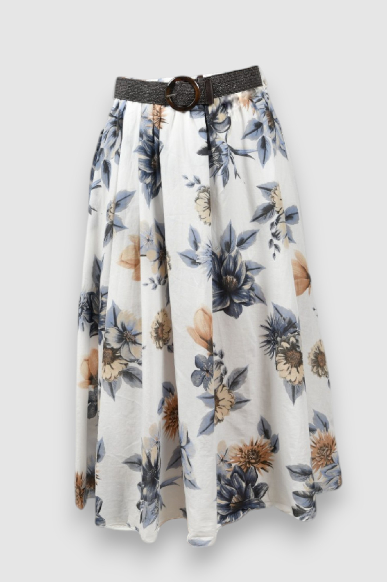 Ženska plava midi suknja Joselyn