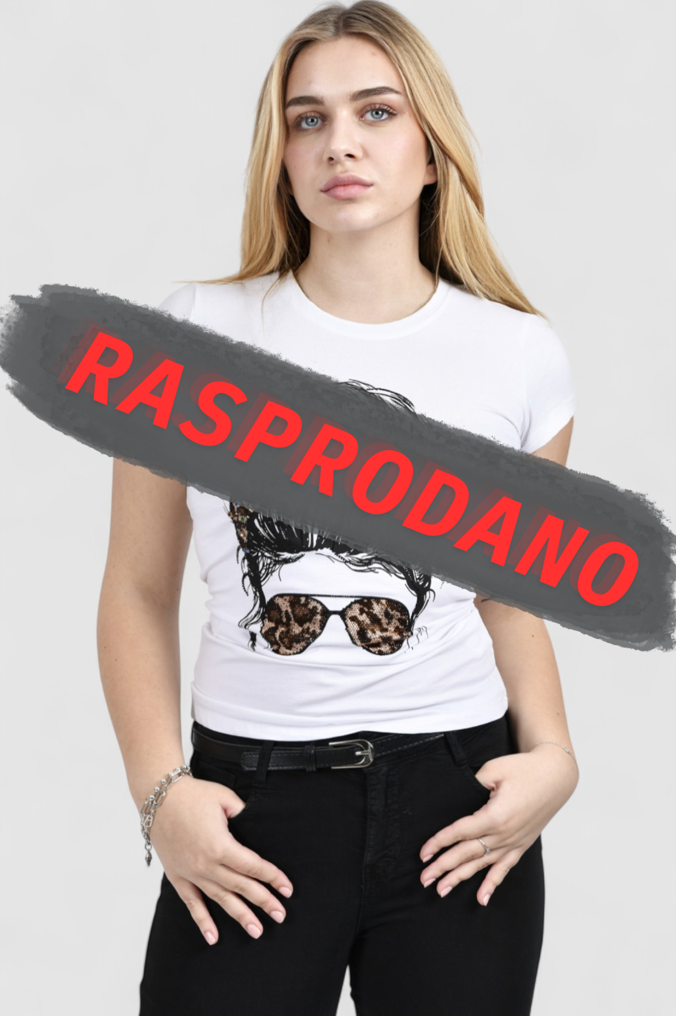 Ženska bijela majica kratki rukav Jessamine