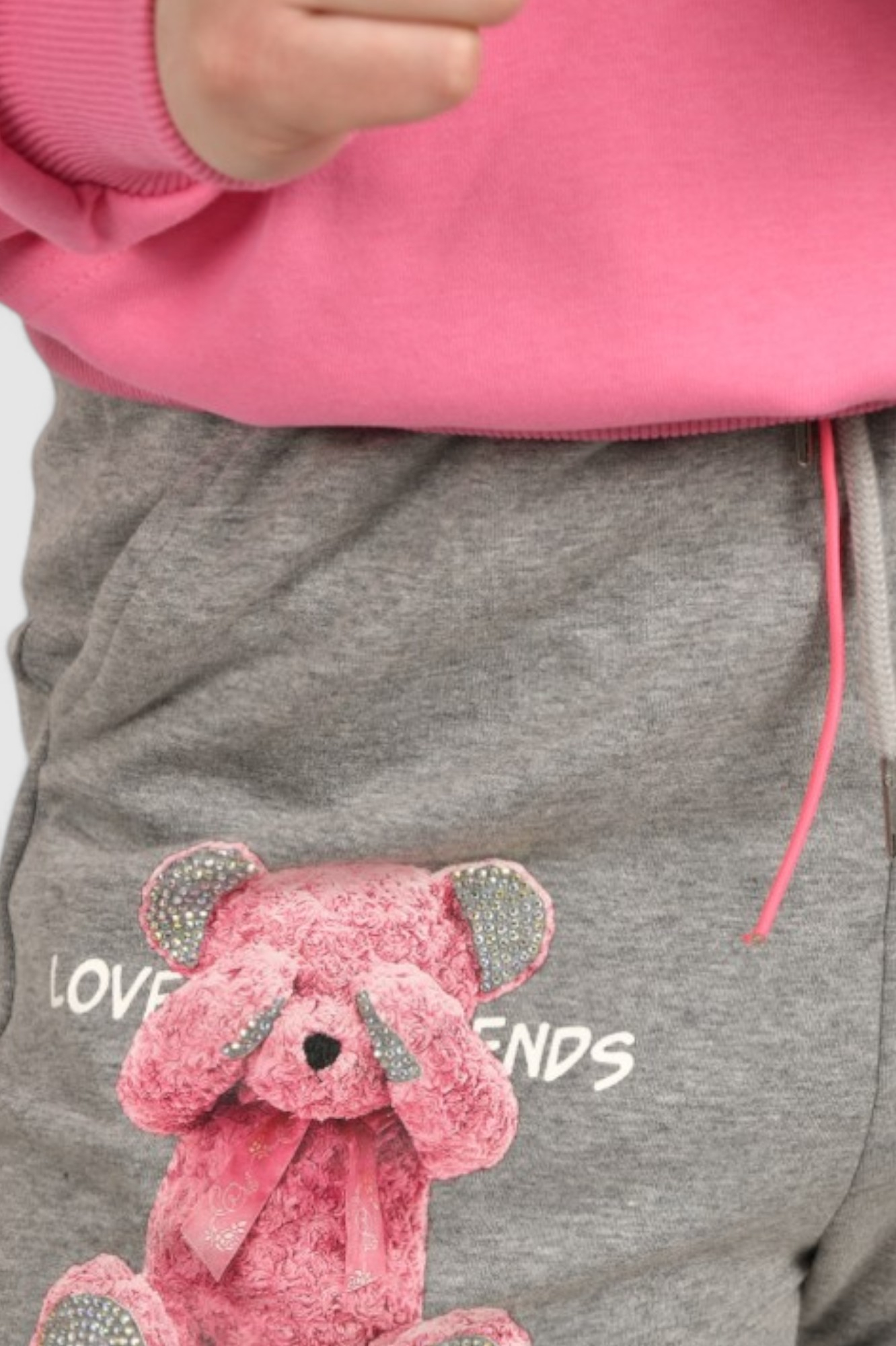 Ženski sive donji dio trenirke Grigio