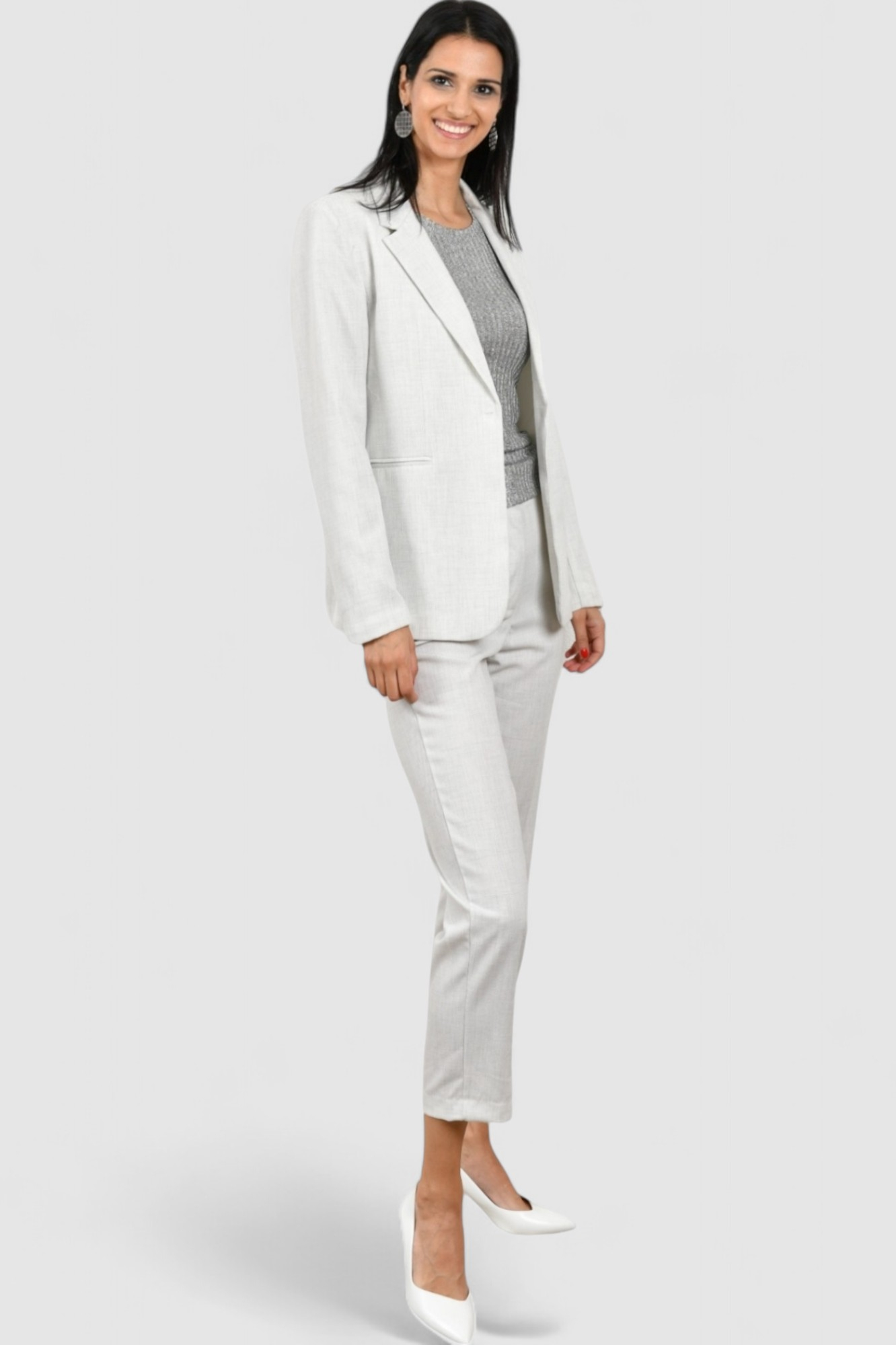 Ženski bijeli poslovni sako Alyssa