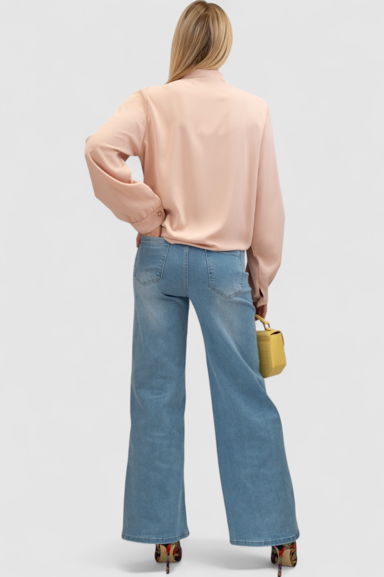 Ženska roza elegantna košulja Lainey