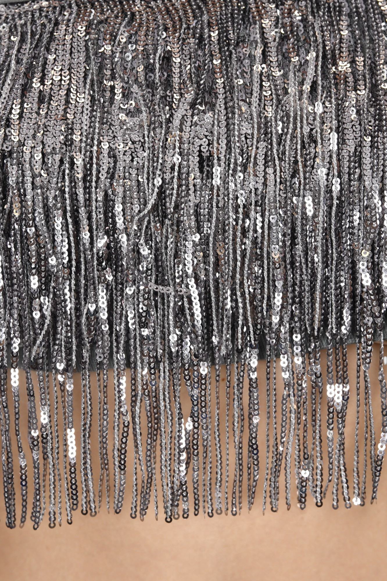 Ženski srebrni party top Eve