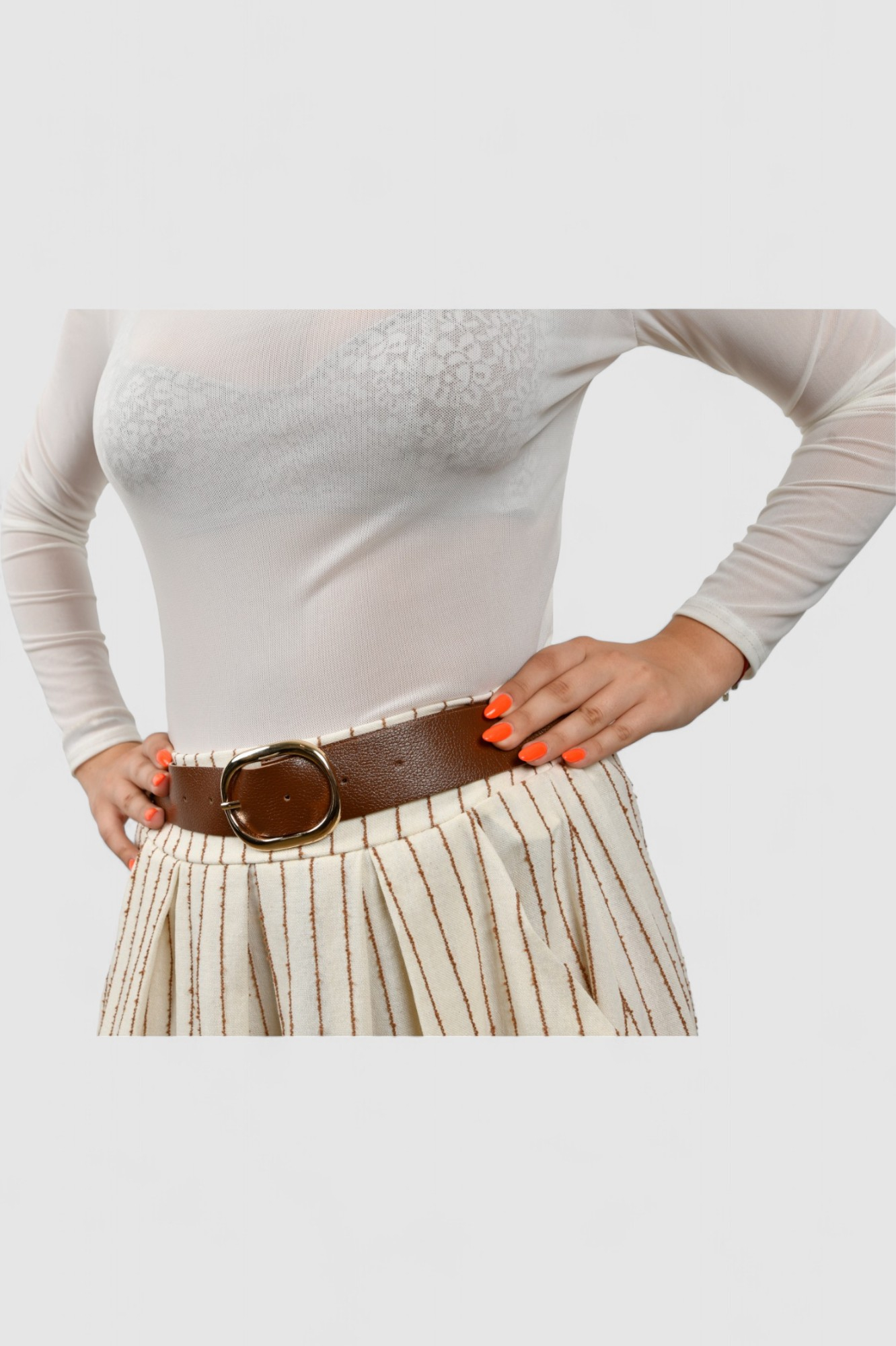 Ženski bijeli elegantni bodi Briar