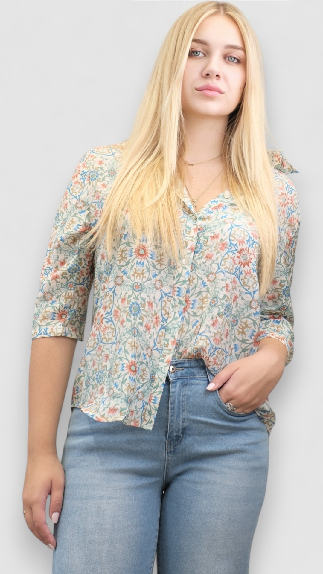 Ženska zelena košulja Mary