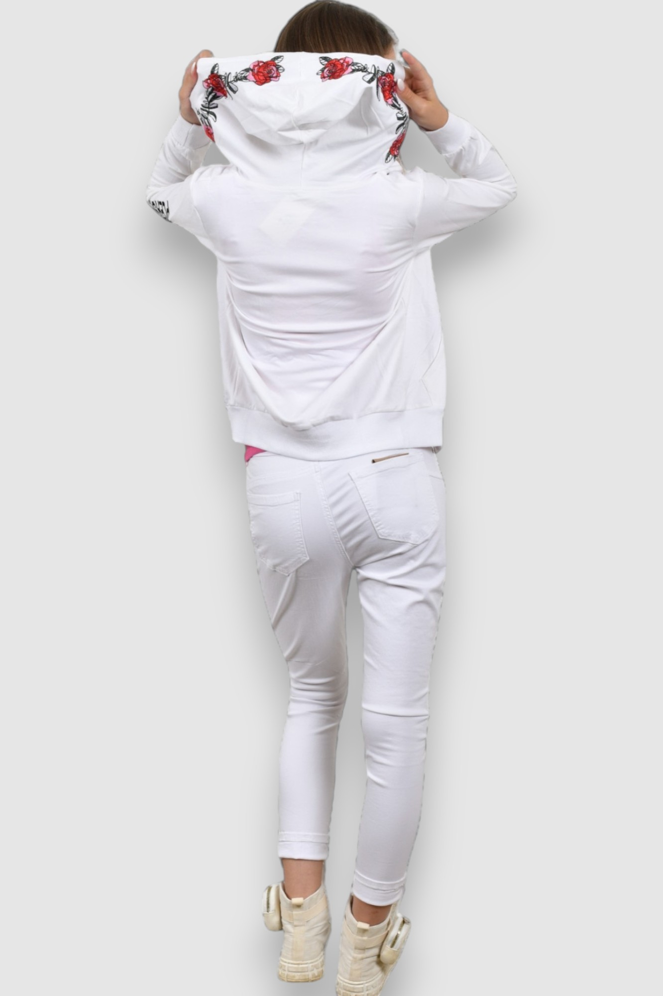 Ženski bijeli gornji dio trenirke Dusk