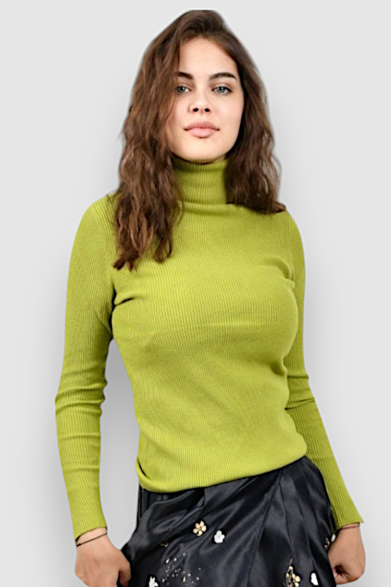 Ženski zeleni lagani džemper Jules