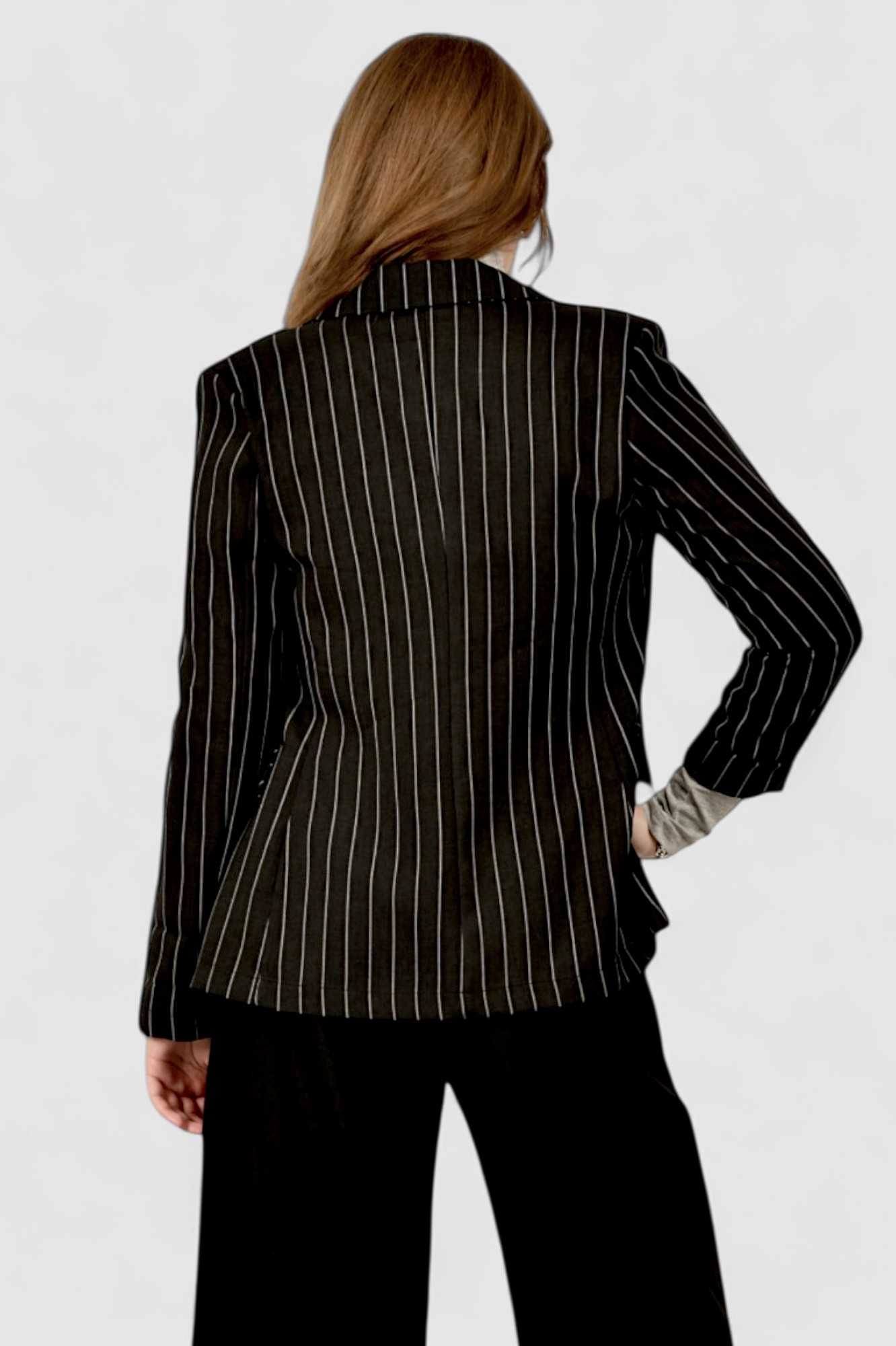 Ženski crni poslovni sako Selene