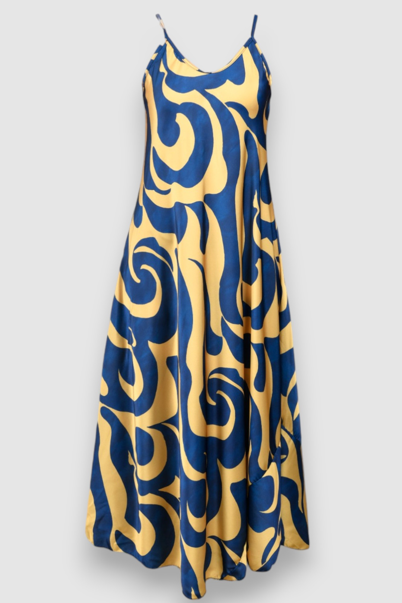 Ženska plava svakodnevna haljina Eloise