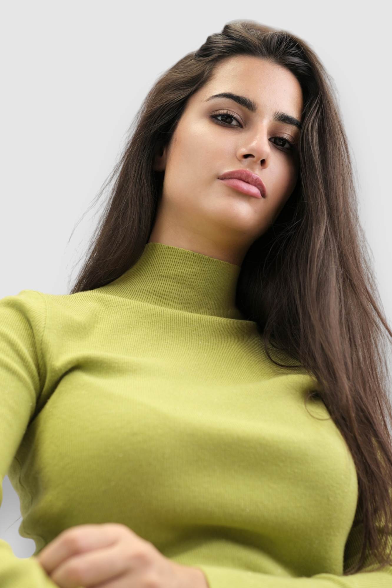 Ženski svijetlo zeleni lagani džemper Opal