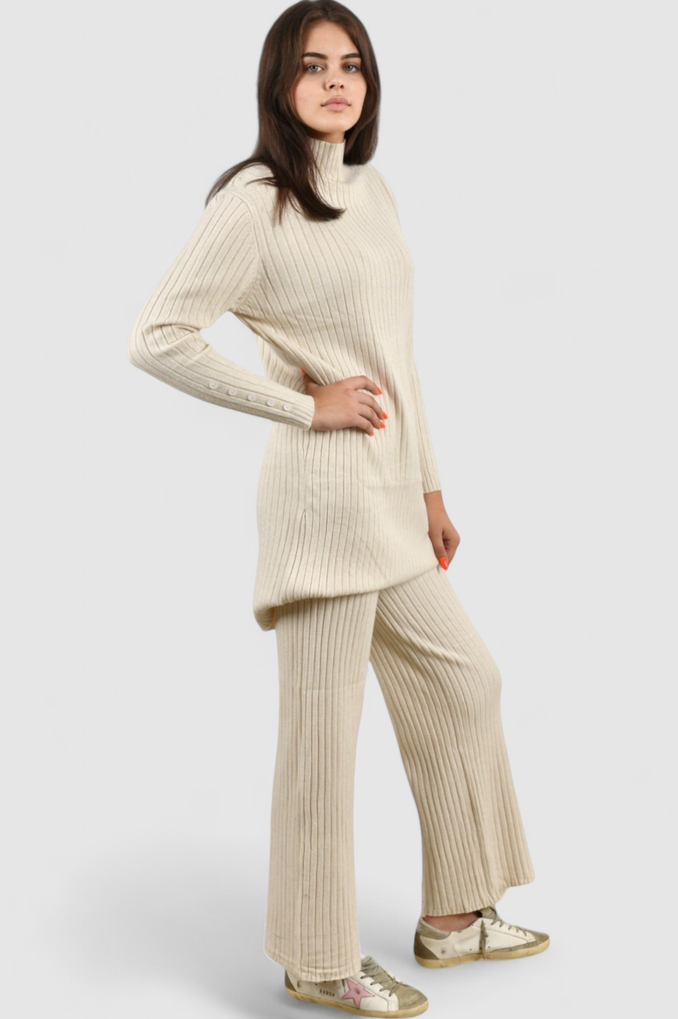 Ženska bijela trenirka komplet Beatrix