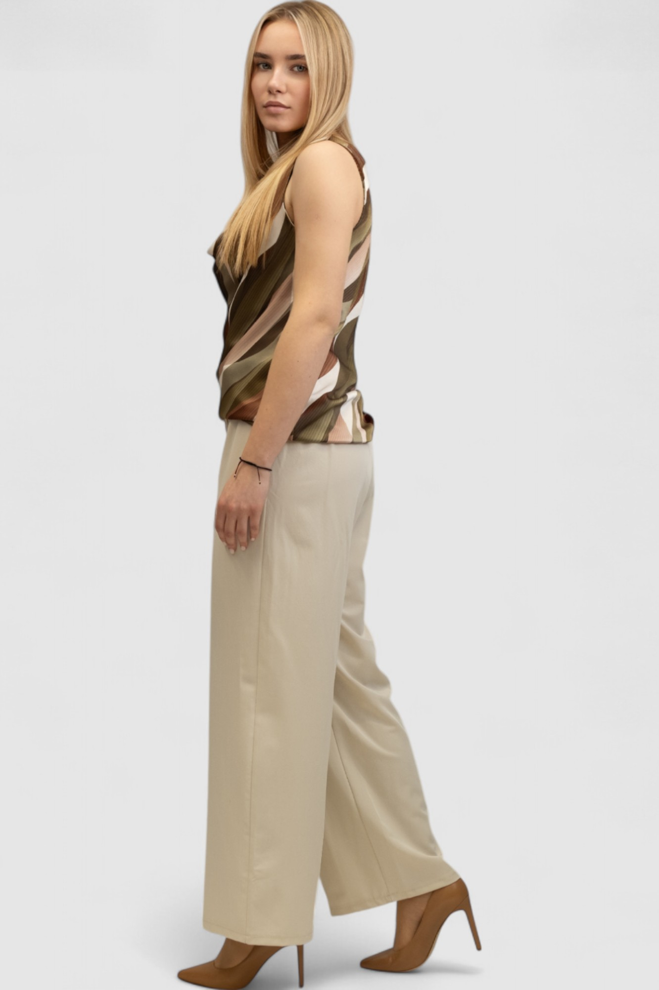 Ženska zelena elegantna bluza Arianne