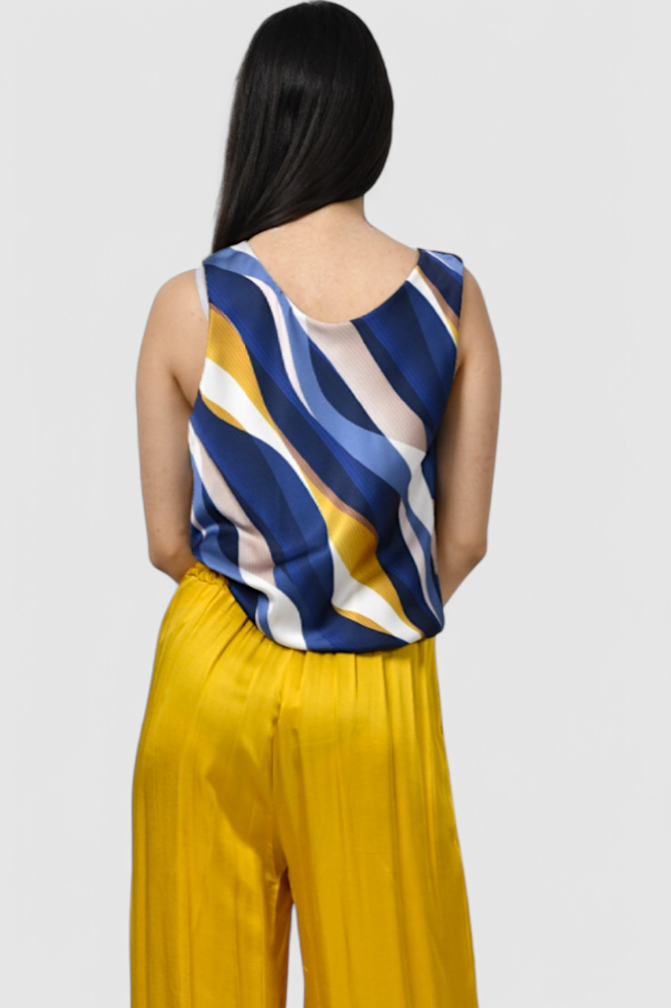 Ženska plava elegantna bluza Arianne