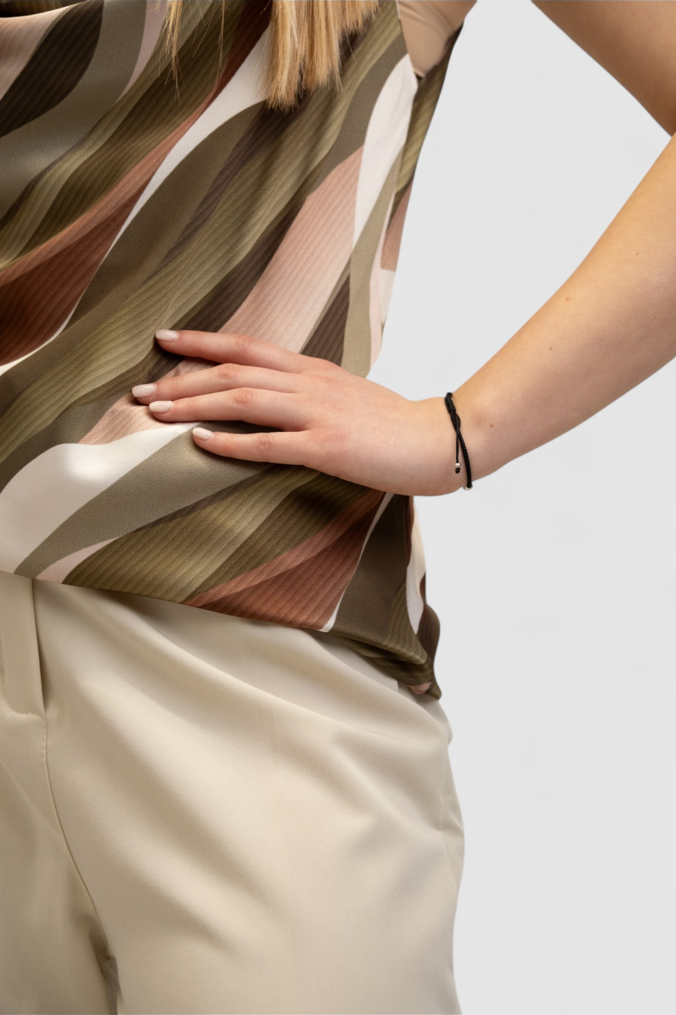 Ženska zelena elegantna bluza Arianne