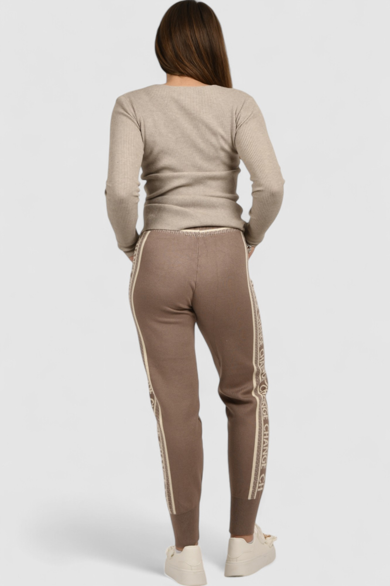 Ženski bež lagani džemper Zoe