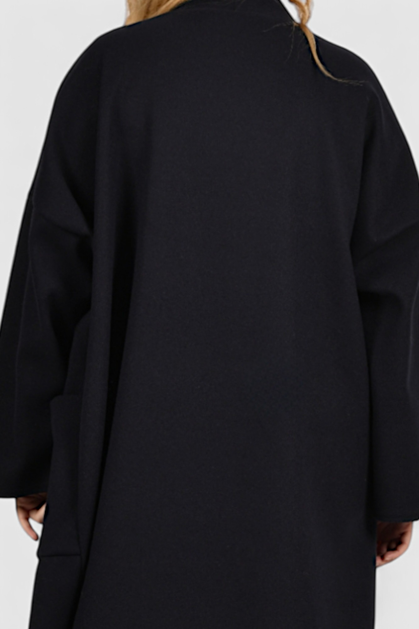 Ženski tamno plavi dugi kaput Madison