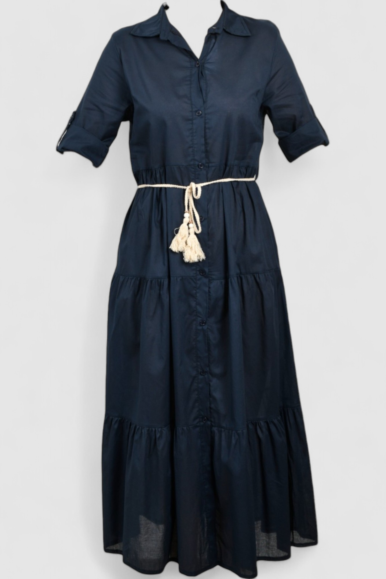 Ženska plava svakodnevna haljina Eloisa