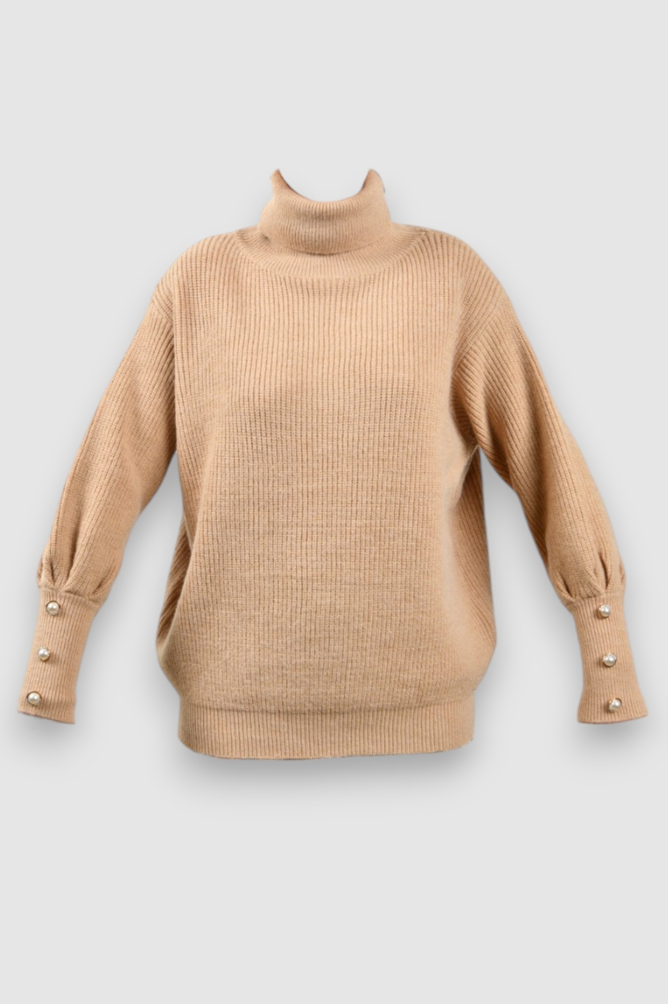 Ženski smeđi topliji džemper Horizon