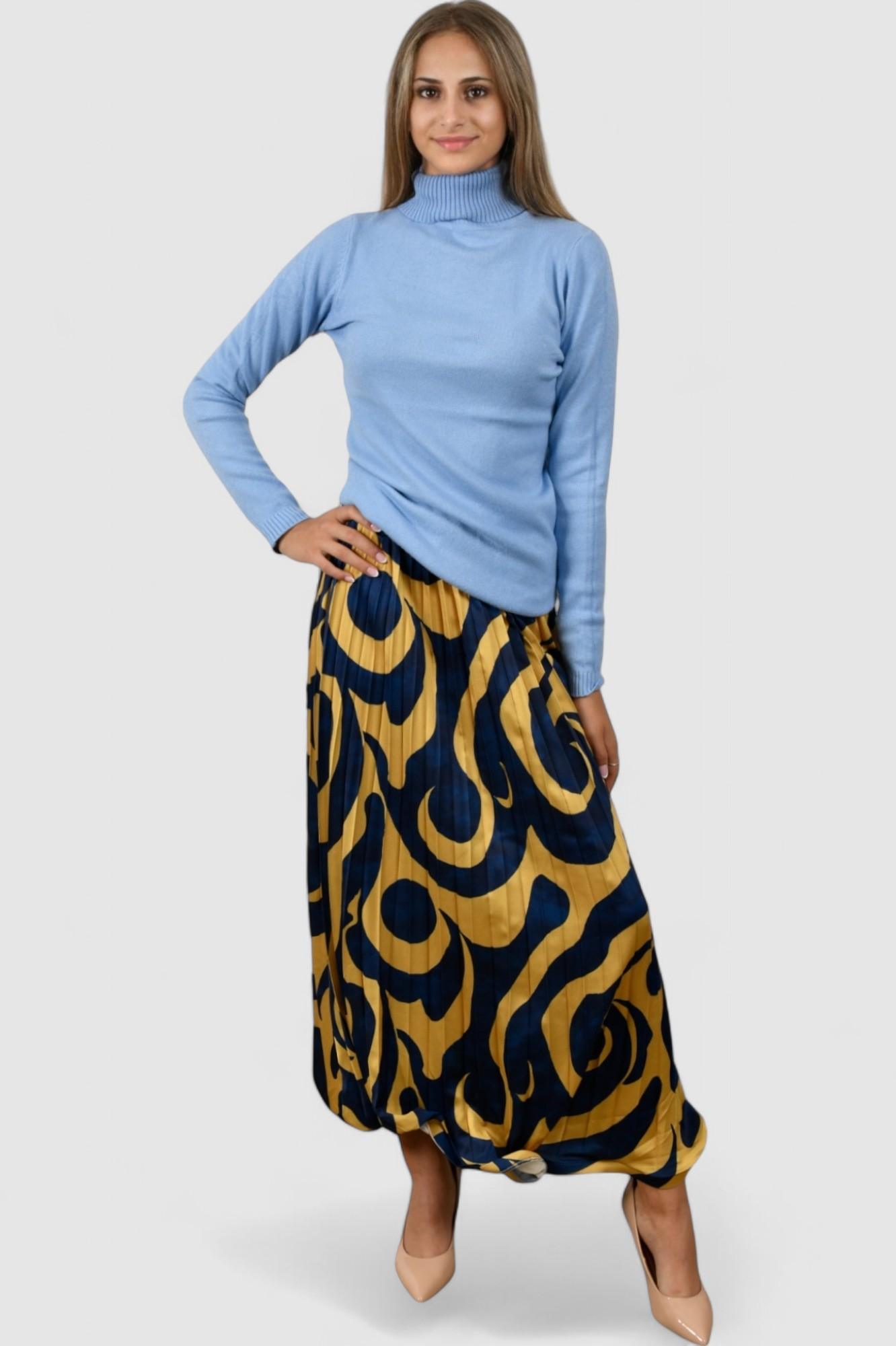 Ženski svijetlo plavi lagani džemper Zoey