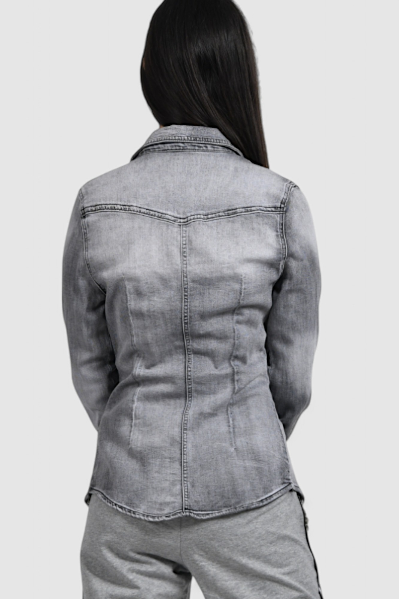 Ženska siva traper košulja Anemone