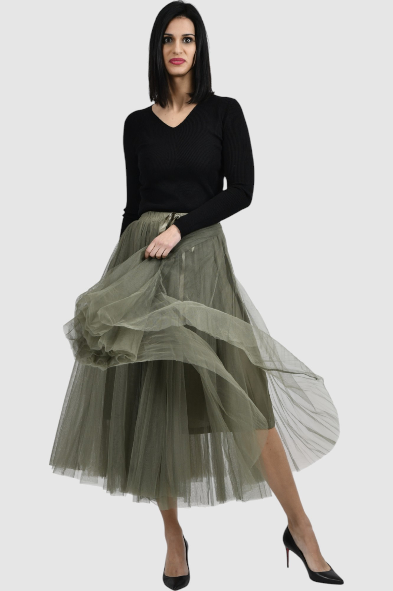 Ženski bež lagani džemper Zoe