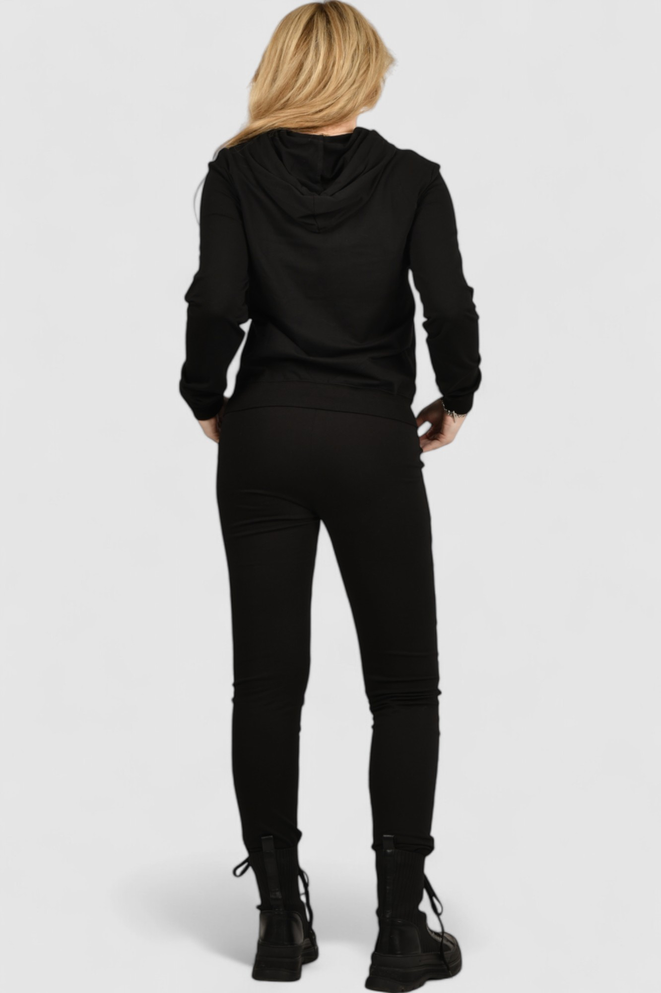 Ženski crni gornji dio trenirke Lagoon