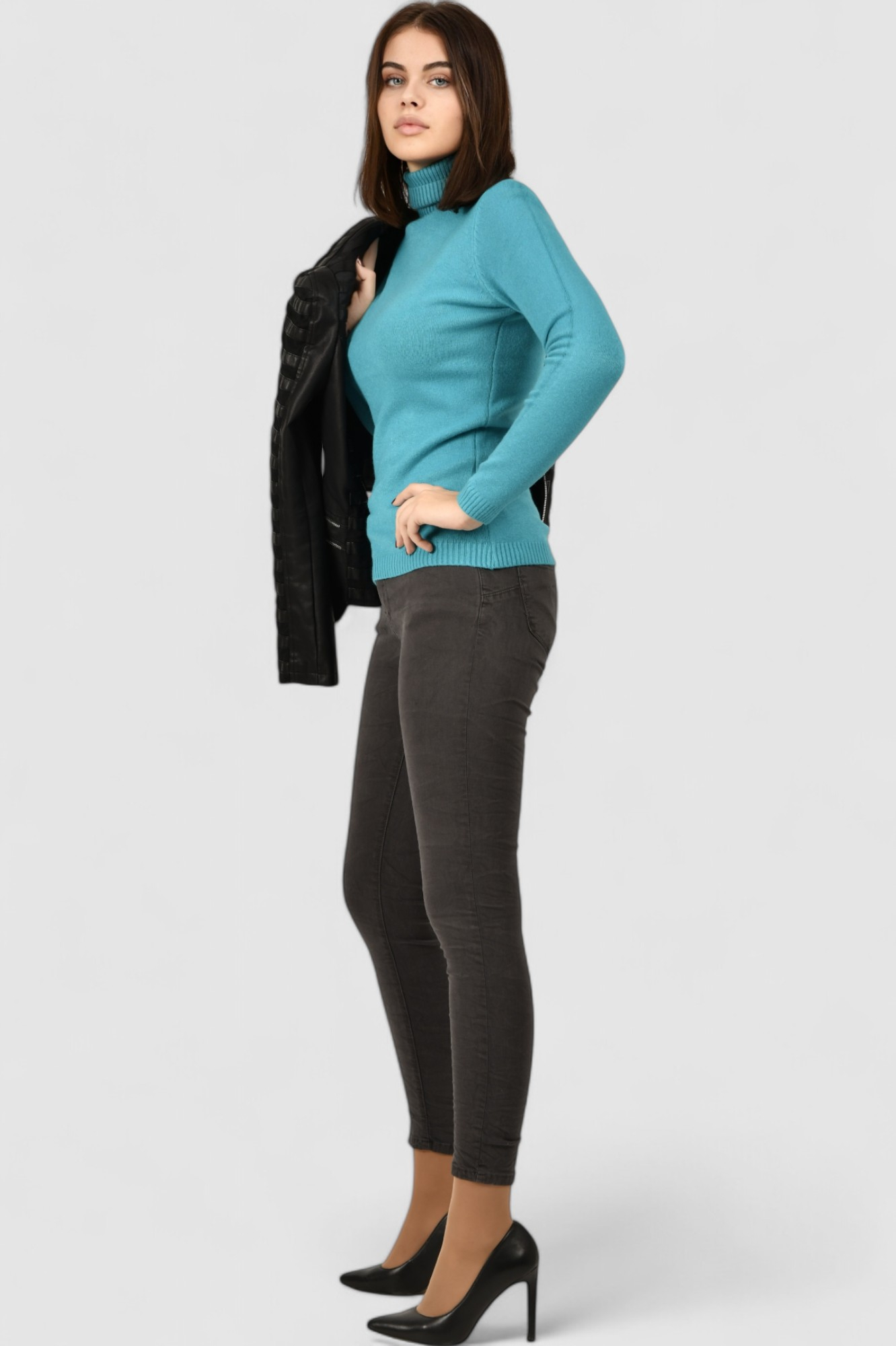 Ženski svijetlo plavi lagani džemper Zoey