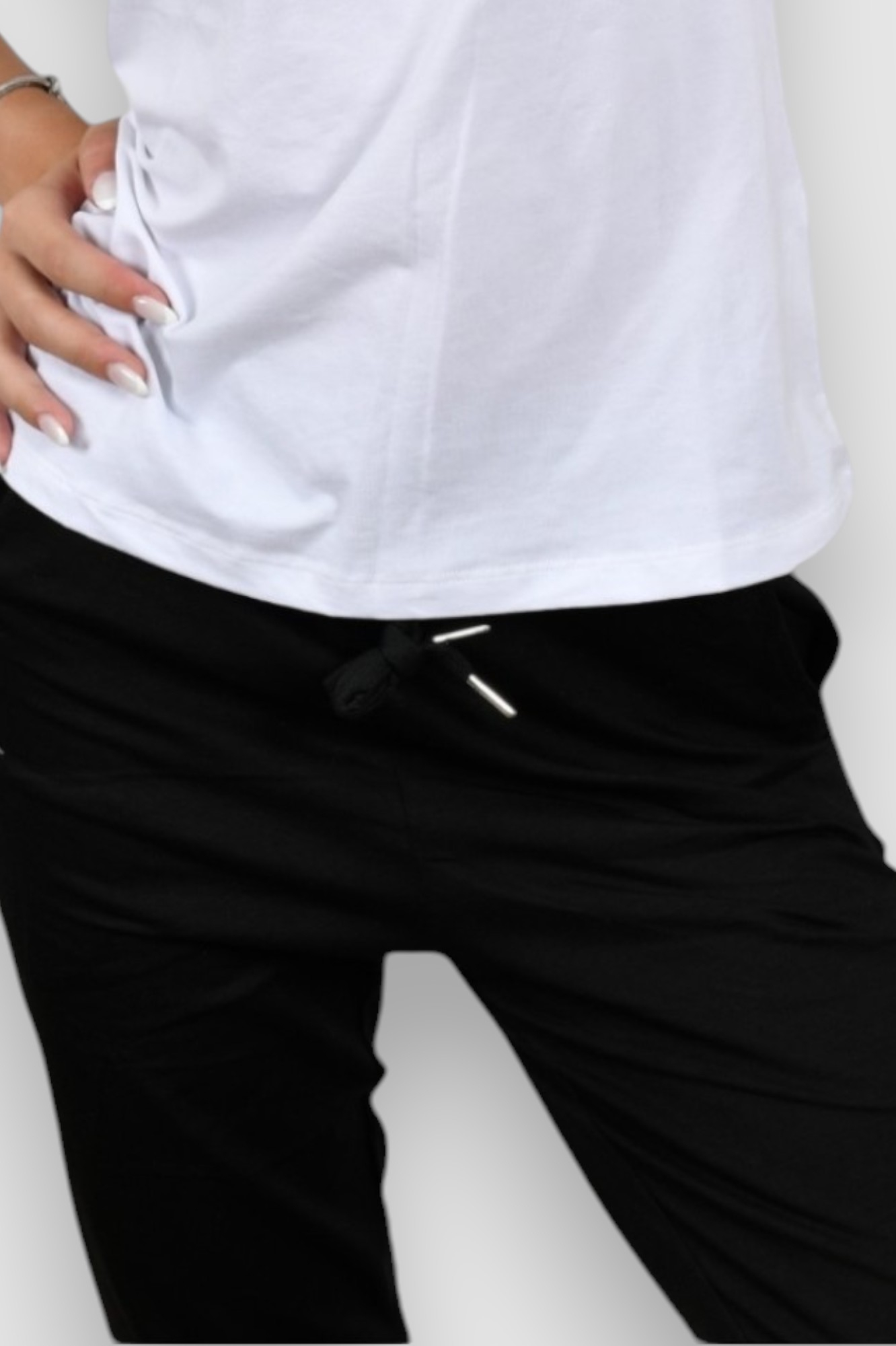 Ženski crni donji dio trenirke Roselle