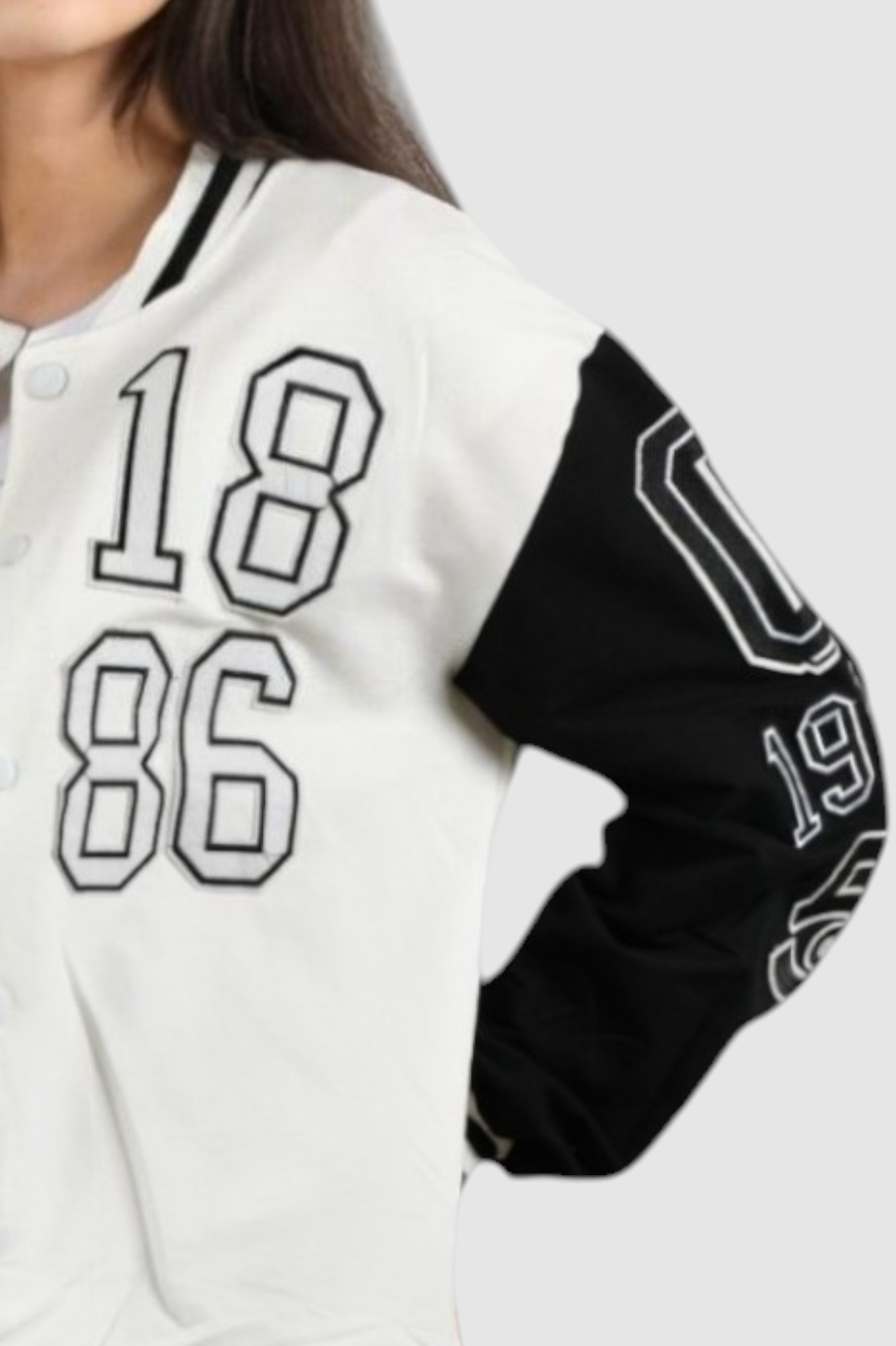 Ženska bijela kratka jakna Aspen