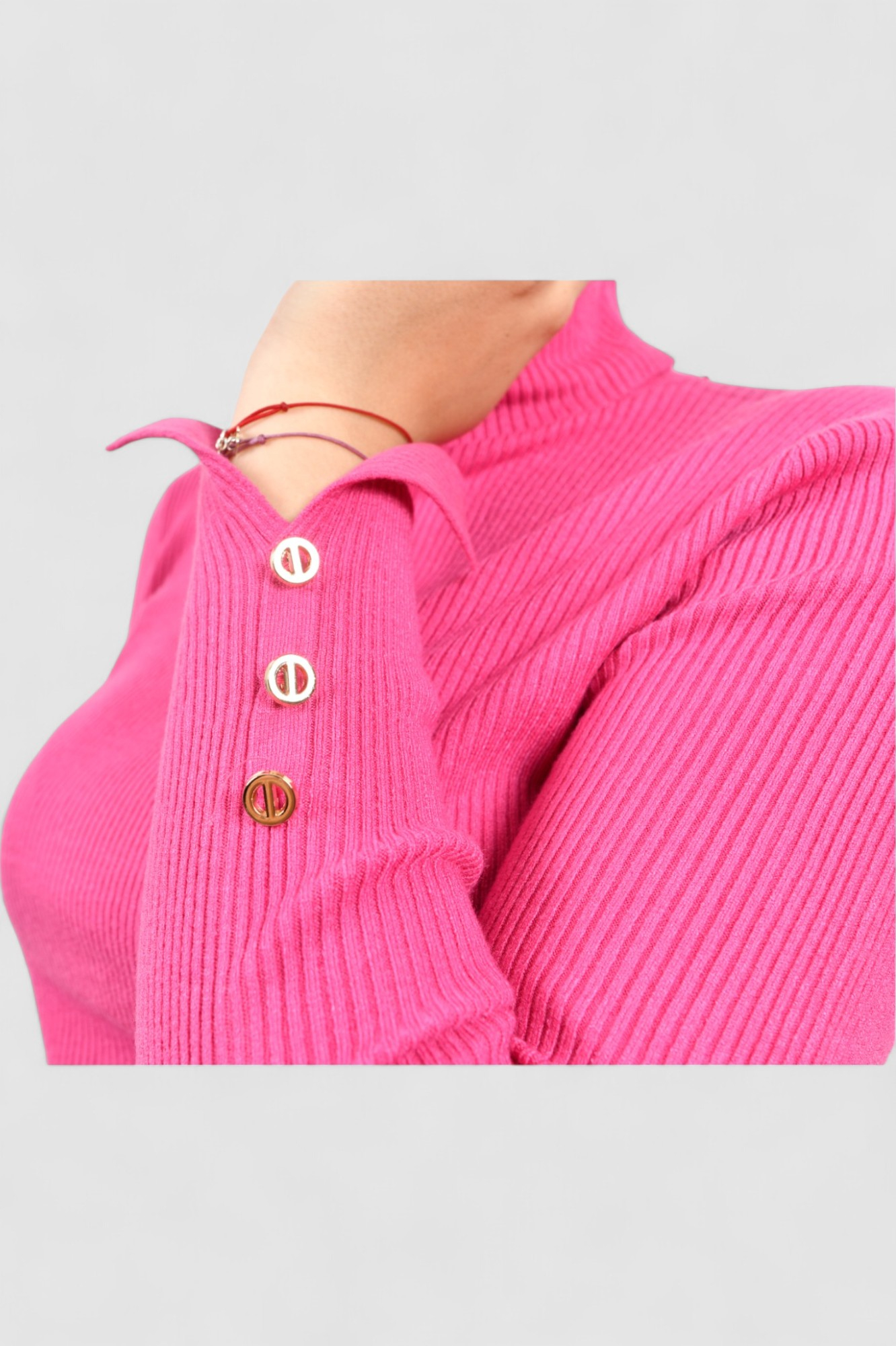 Ženski rozi lagani džemper Jules