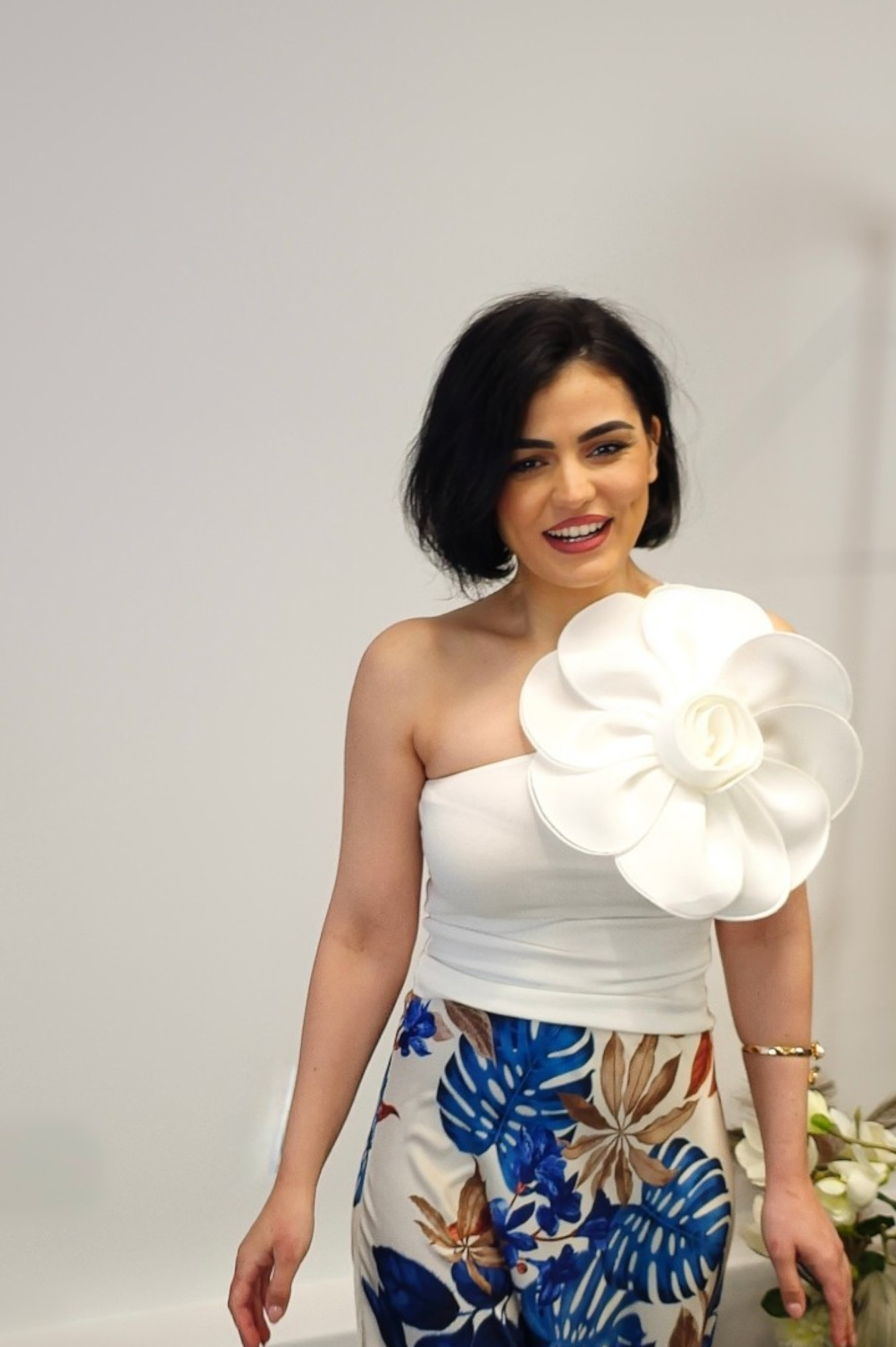 Ženski bijeli top Selin