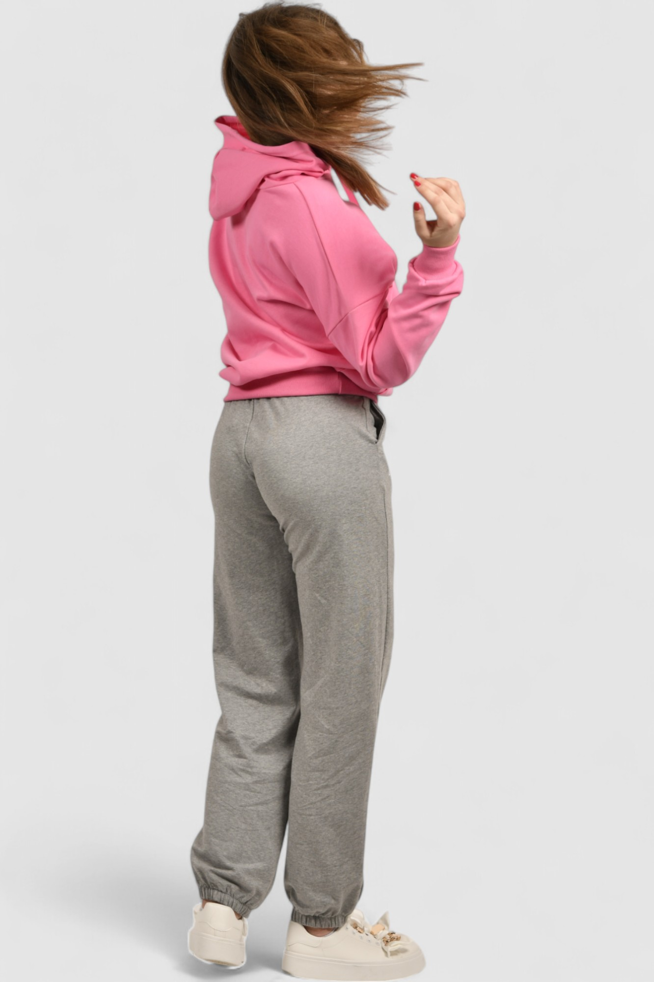 Ženski sive donji dio trenirke Grigio