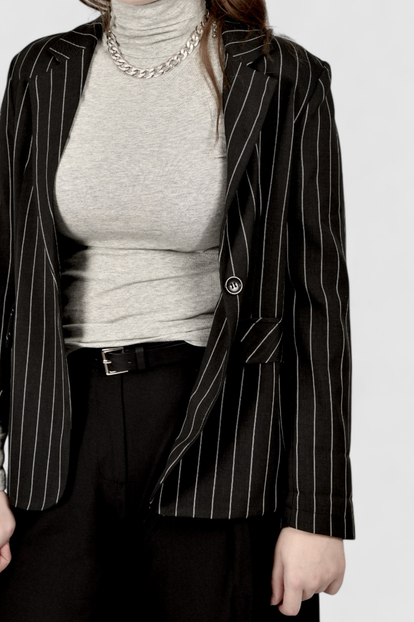 Ženski crni poslovni sako Selene