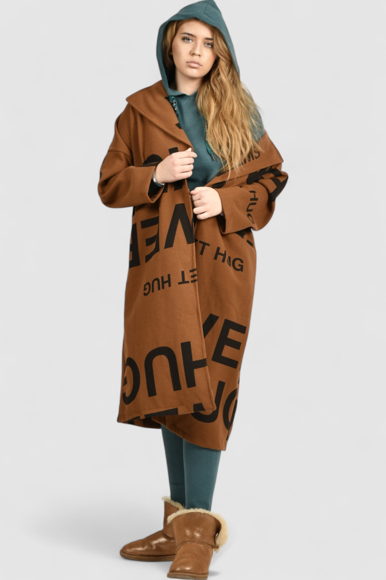 Ženska zelena trenirka komplet Leila